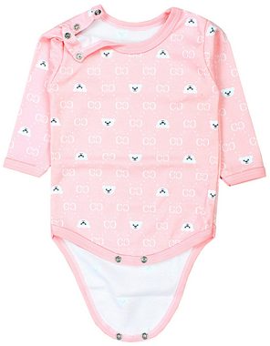 TupTam Langarmbody TupTam Mädchen Baby Body Langarm Unifarben 5er Pack