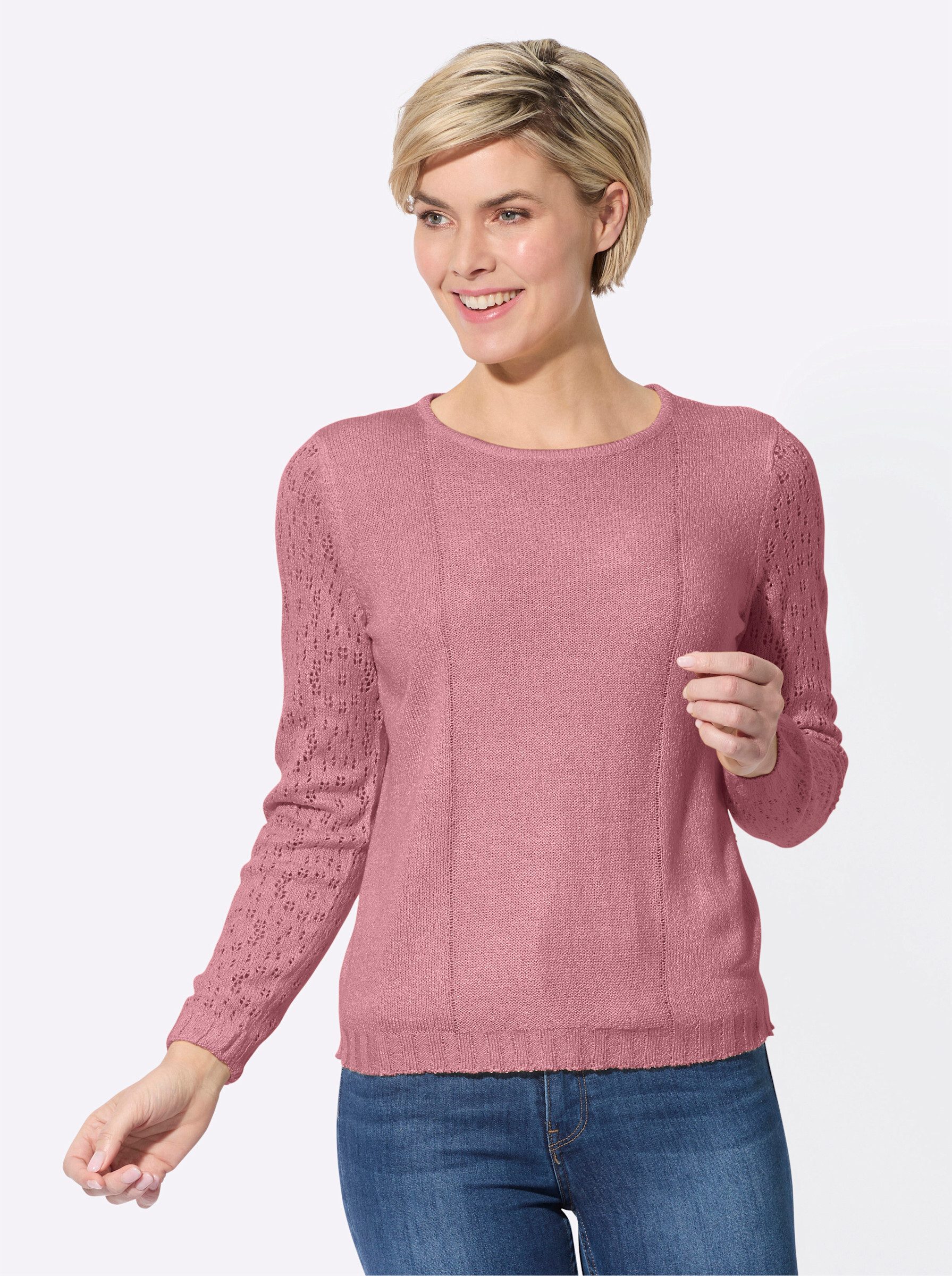 Strickpullover Ajourpullover