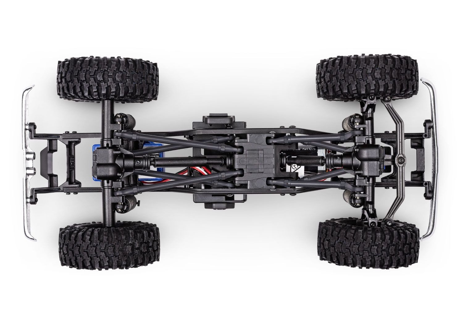 Traxxas RC-Buggy Traxxas TRX-4M RC Crawler Chevy K10 4x4 lifted schwarz