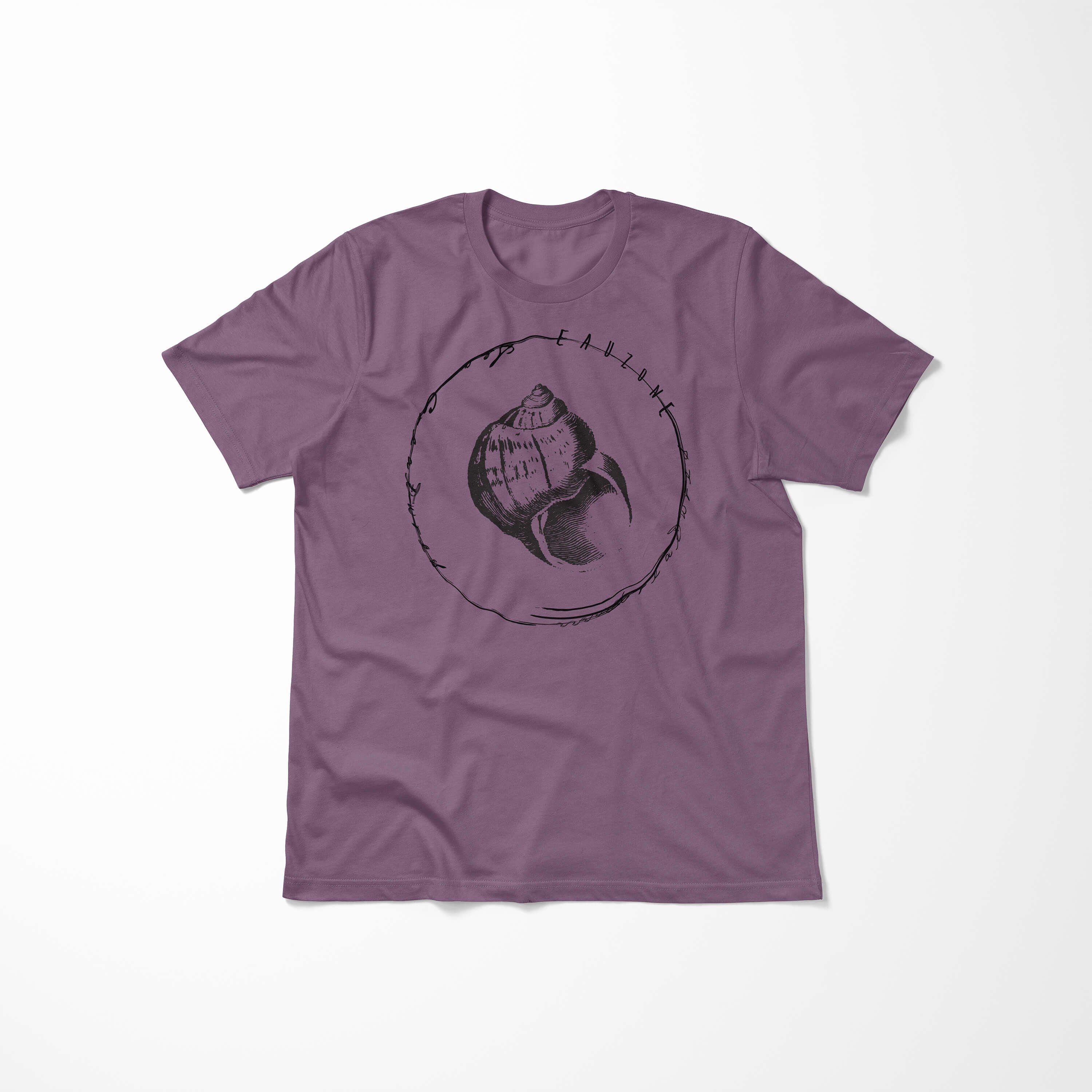T-Shirt Sinus Creatures, Art Shiraz feine Tiefsee - Schnitt / Serie: Struktur sportlicher T-Shirt Fische Sea 022 und Sea