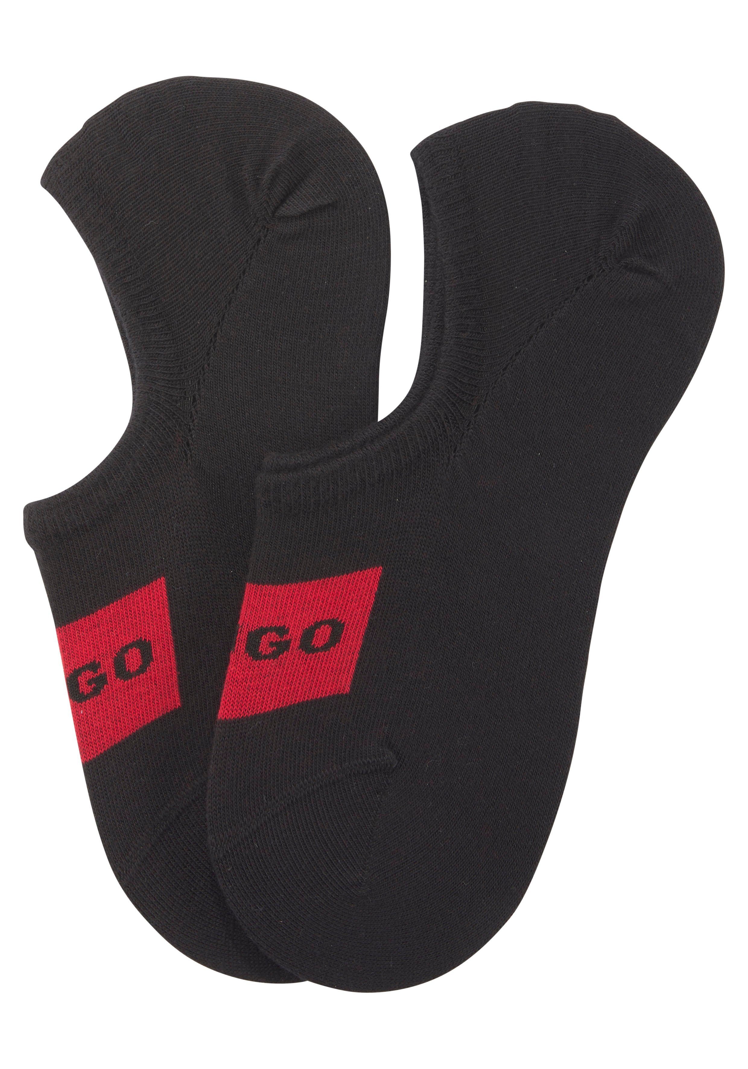 HUGO Freizeitsocken 2P LOW CUT LABEL CC W (2-Paar) günstig online kaufen