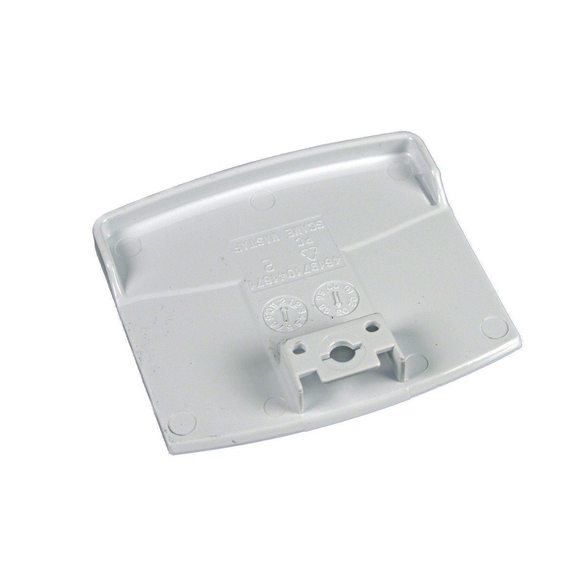 easyPART Türgriff wie Bauknecht 481231028224 Türgriff Griff weiß, Waschmaschine
