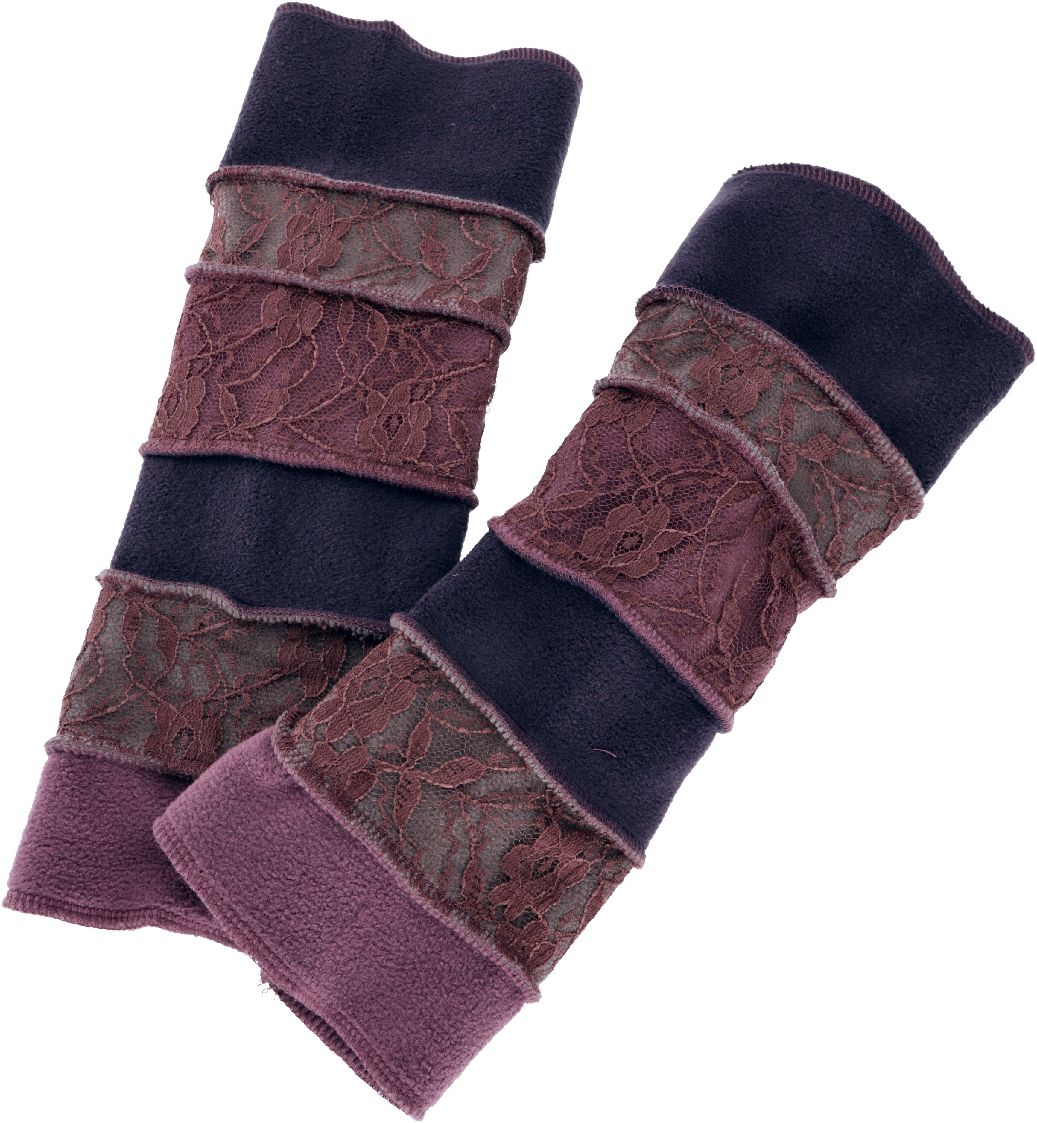 Guru-Shop Strickhandschuhe Elfen Handstulpen, Boho Pulswärmer günstig online kaufen