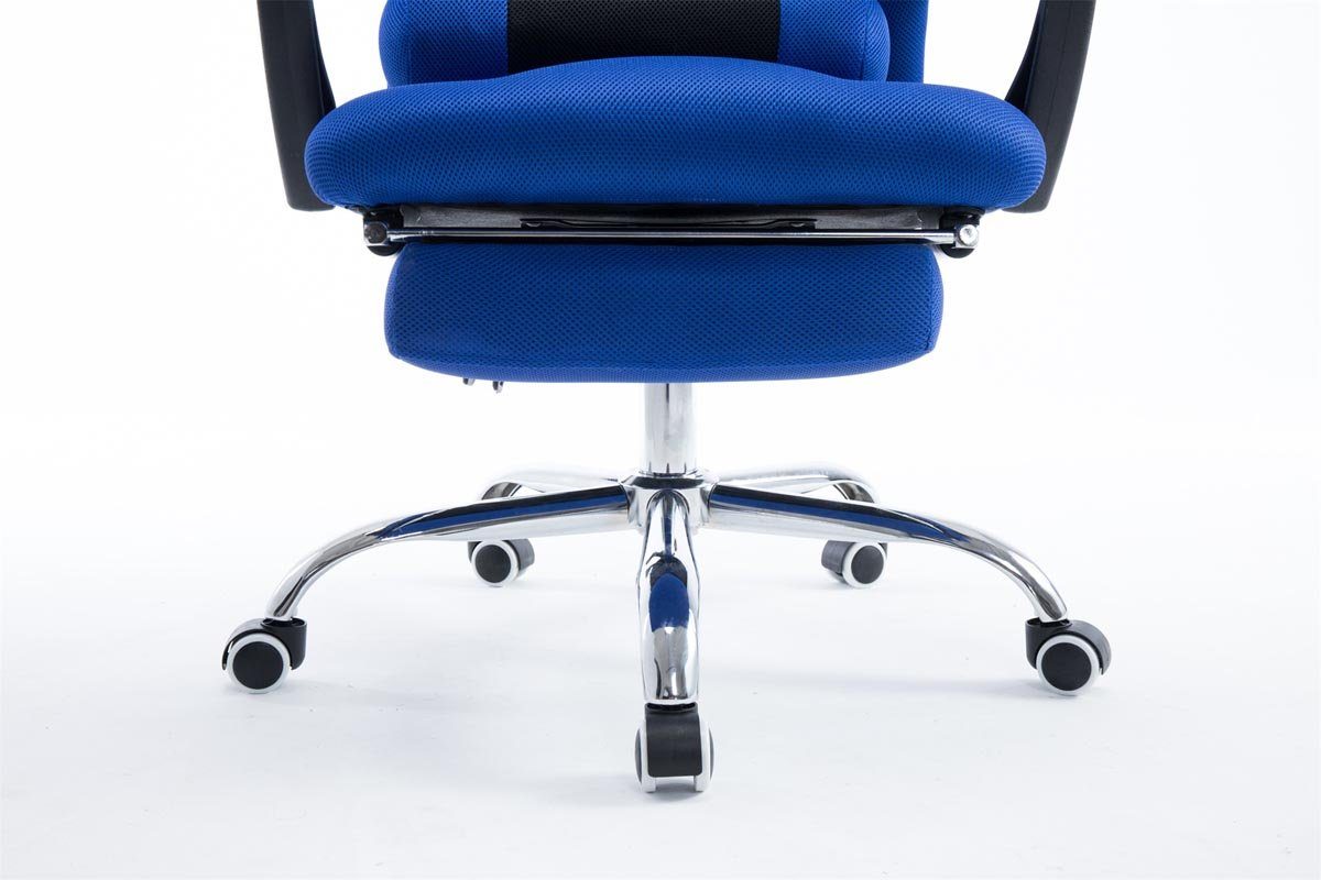 Chair blau höhenverstellbar und Netzbezug, Gaming CLP drehbar Fellow