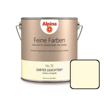 Alpina Wandfarbe Alpina Feine Farben No. 32 Zartes Leuchten 2,5 L