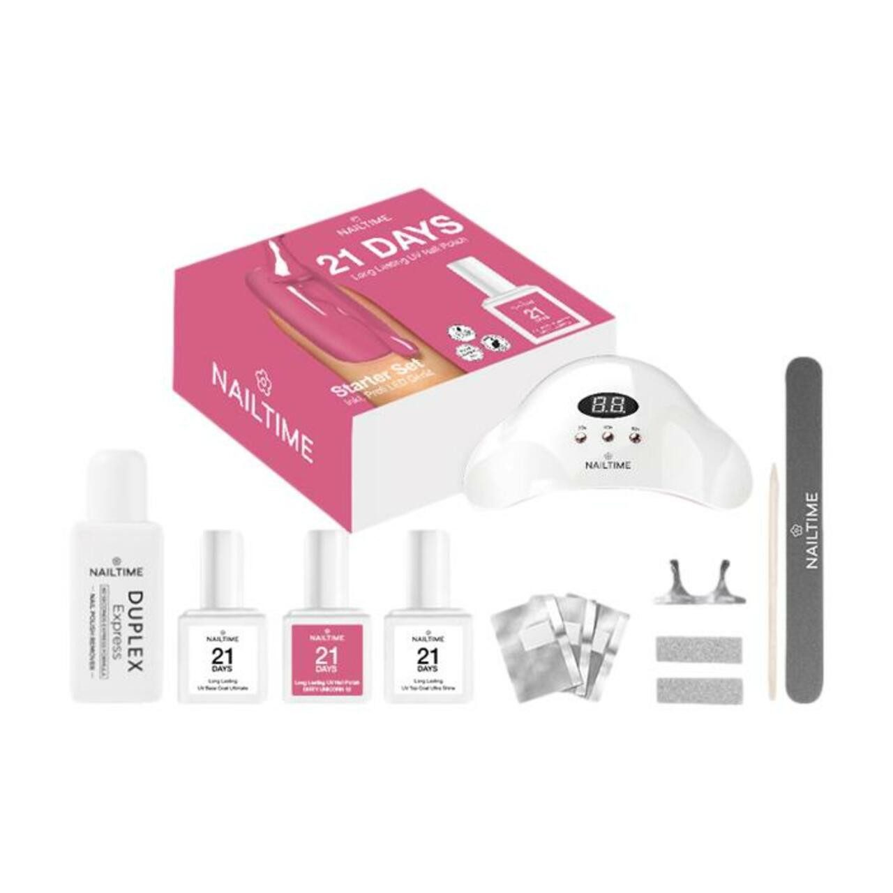 NAILTIME Nagellack 21 Days Starter Set 2, alle Hauttypen