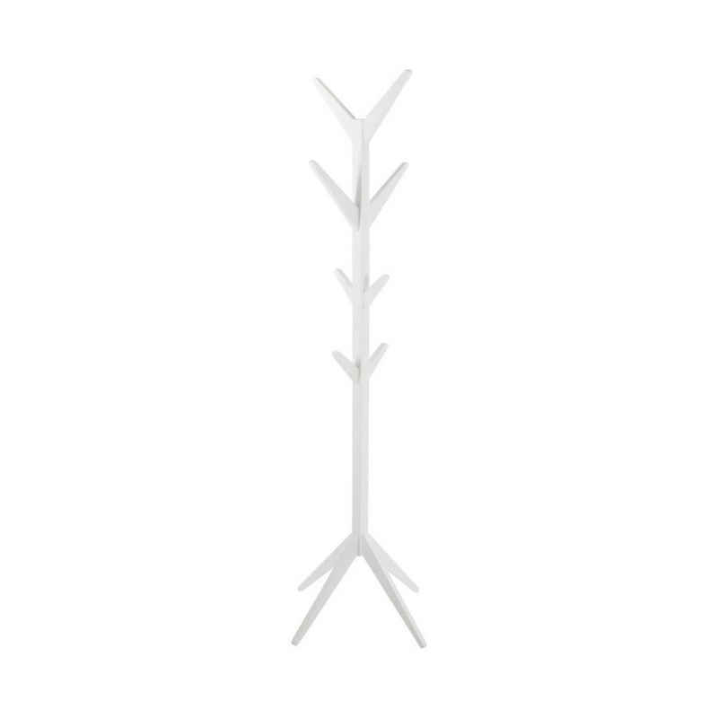 ebuy24 Garderobenhalter »Asa Garderobenständer in weiß lackiertem Holz«