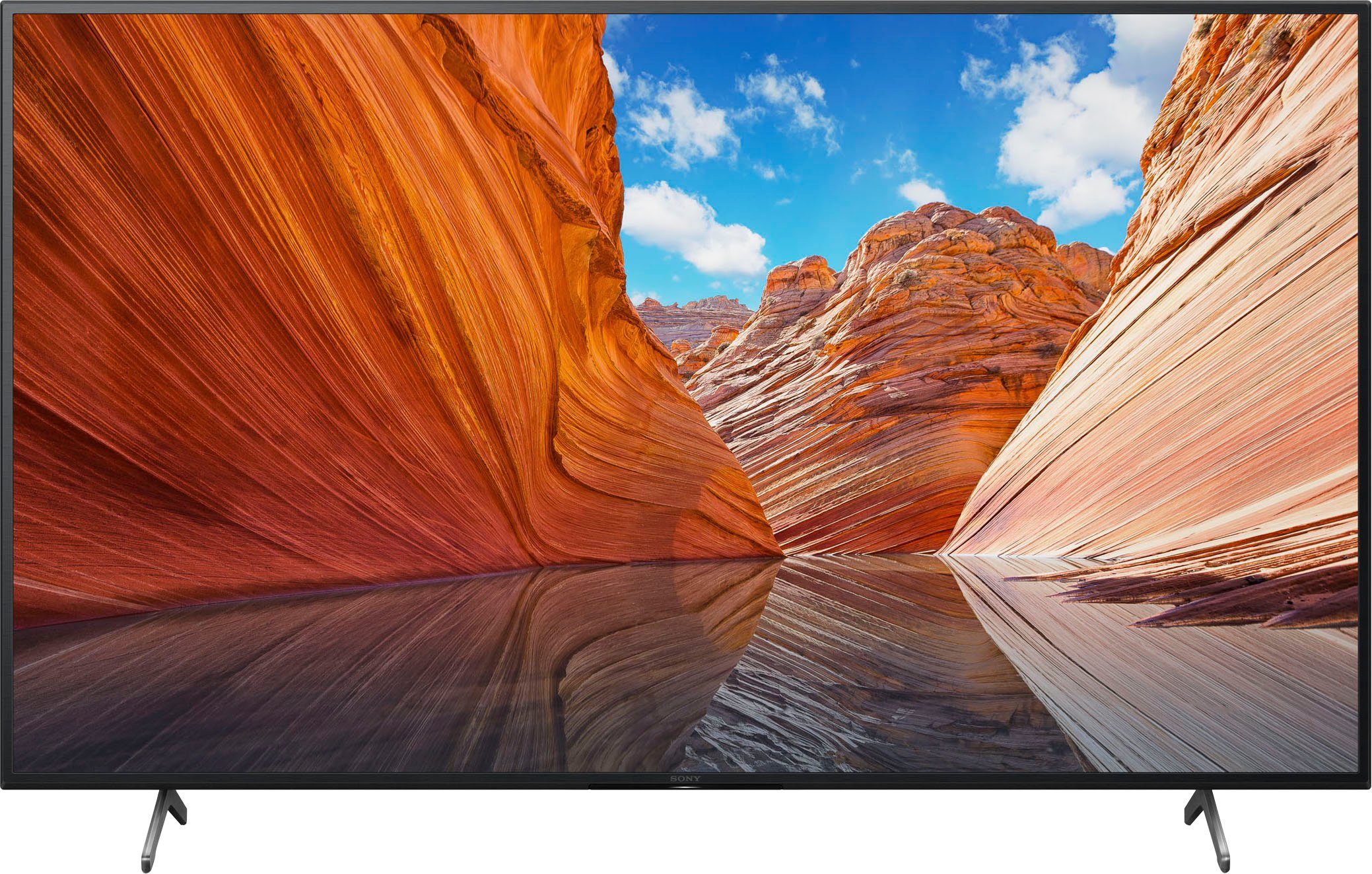 Google LCD-LED Ultra KD-55X80J TV) Zoll, HD, Sony 4K cm/55 Fernseher (139
