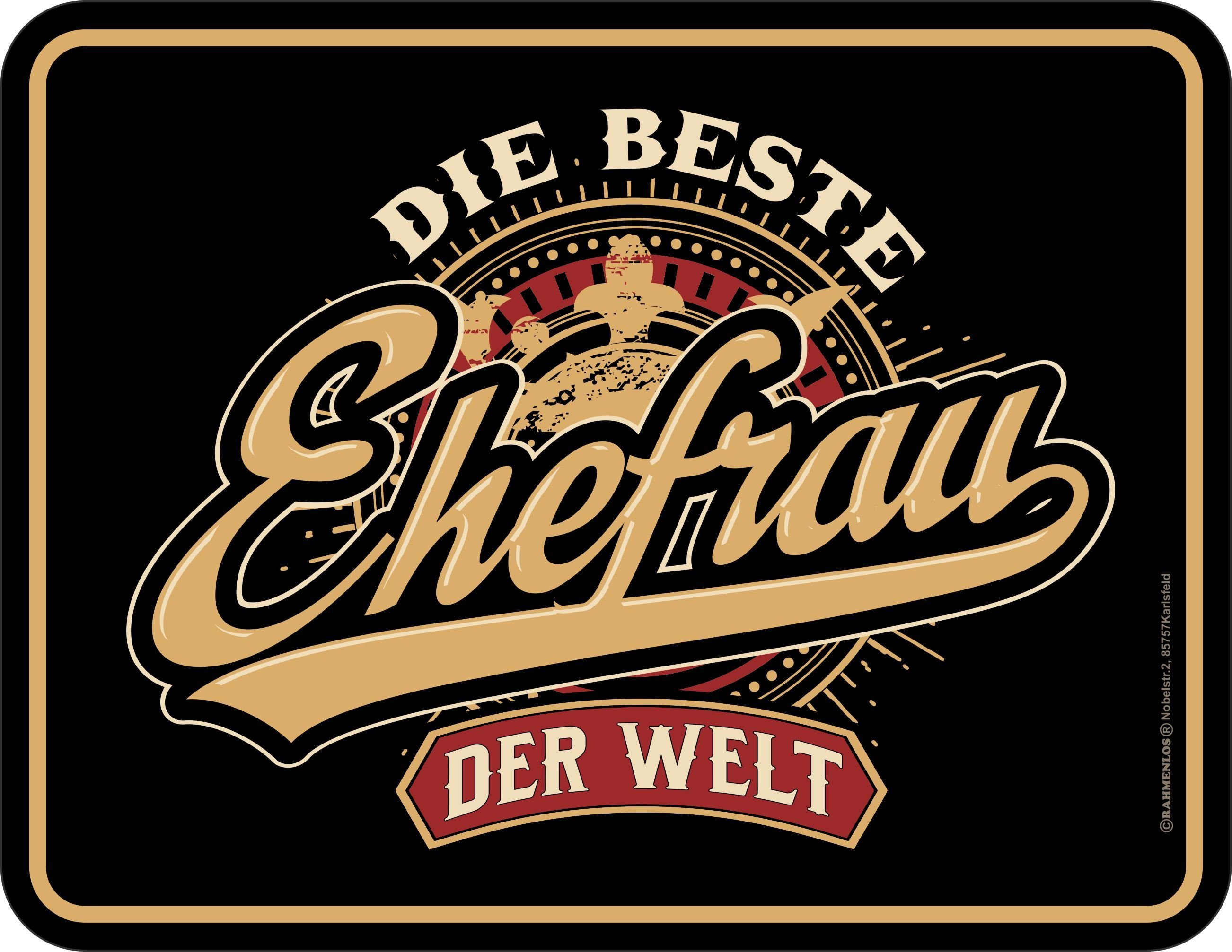 Blechschild mit schönem Motiv Blechschild mit schönem Motiv