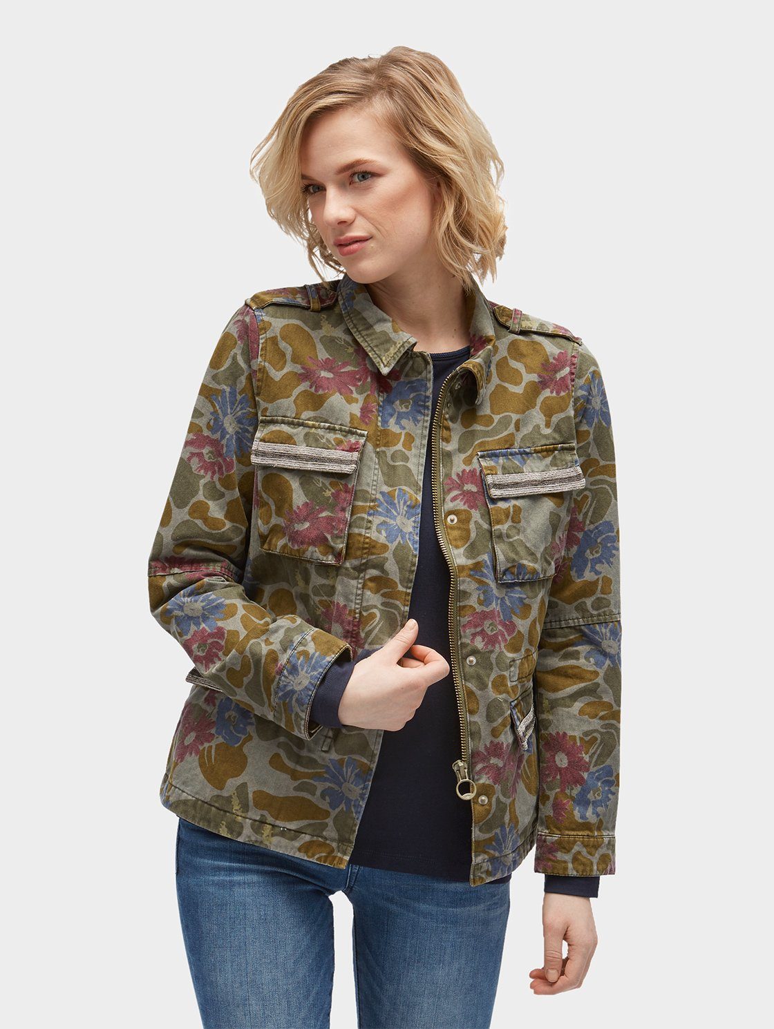 Tom Tailor Fieldjacket »Jacke im MilitaryStil« OTTO