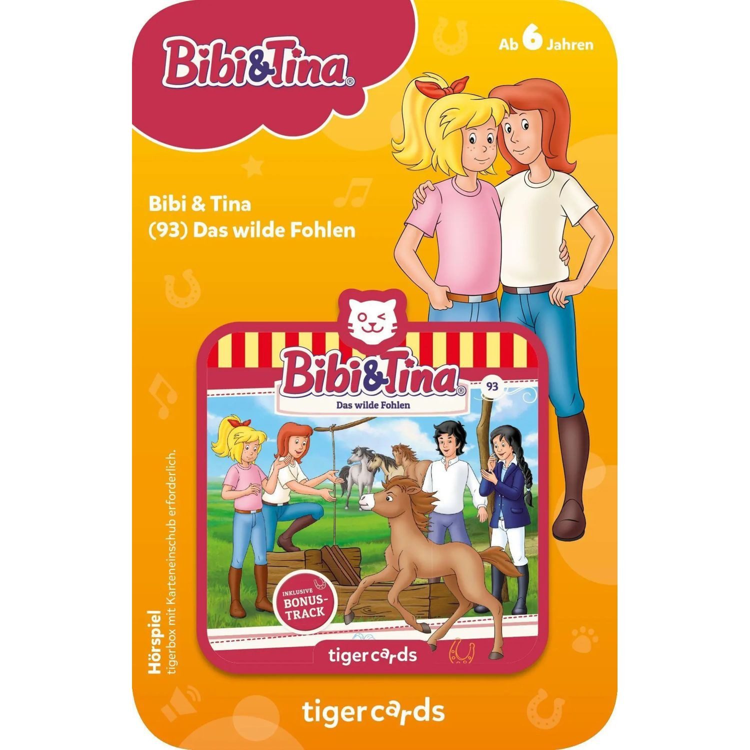 Tiger Media Deutschland GmbH Hörspiel tigercard - Bibi & Tina - Folge 93: Das wilde Fohlen