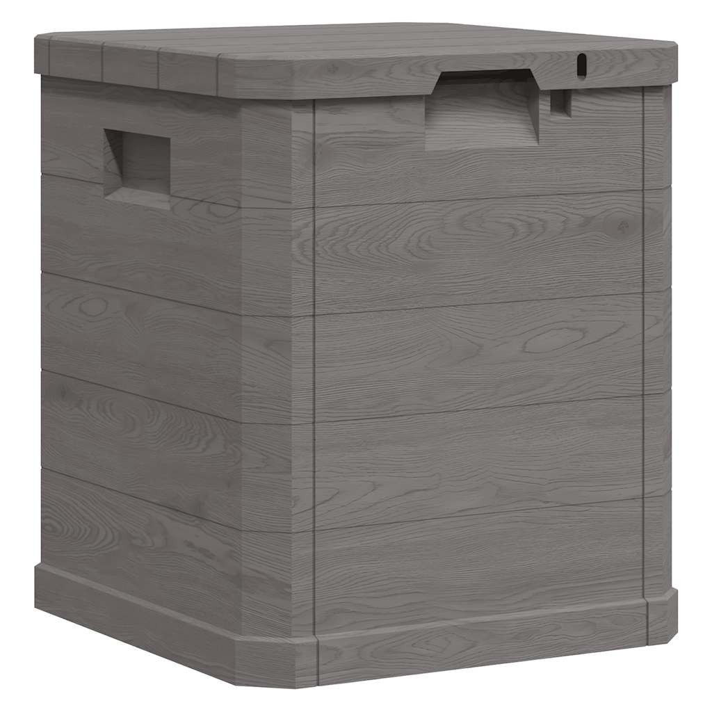 vidaXL Gartenbox Garten-Aufbewahrungsbox 90 L Braun