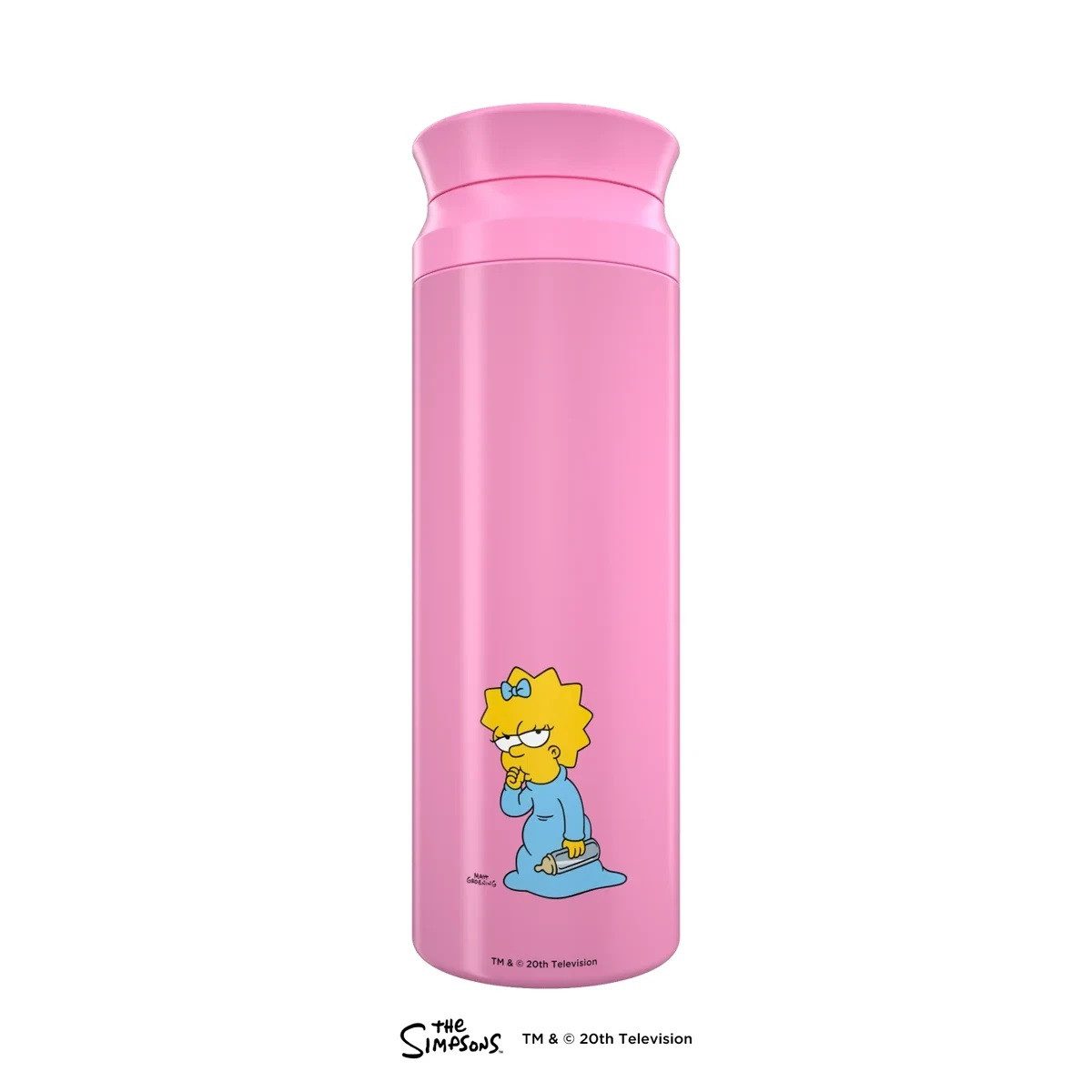 HOLY STONE Isolierflasche HOLY Thermo Shaker Becher Simpsons Edition 700ml Edelstahl Maggie rosa