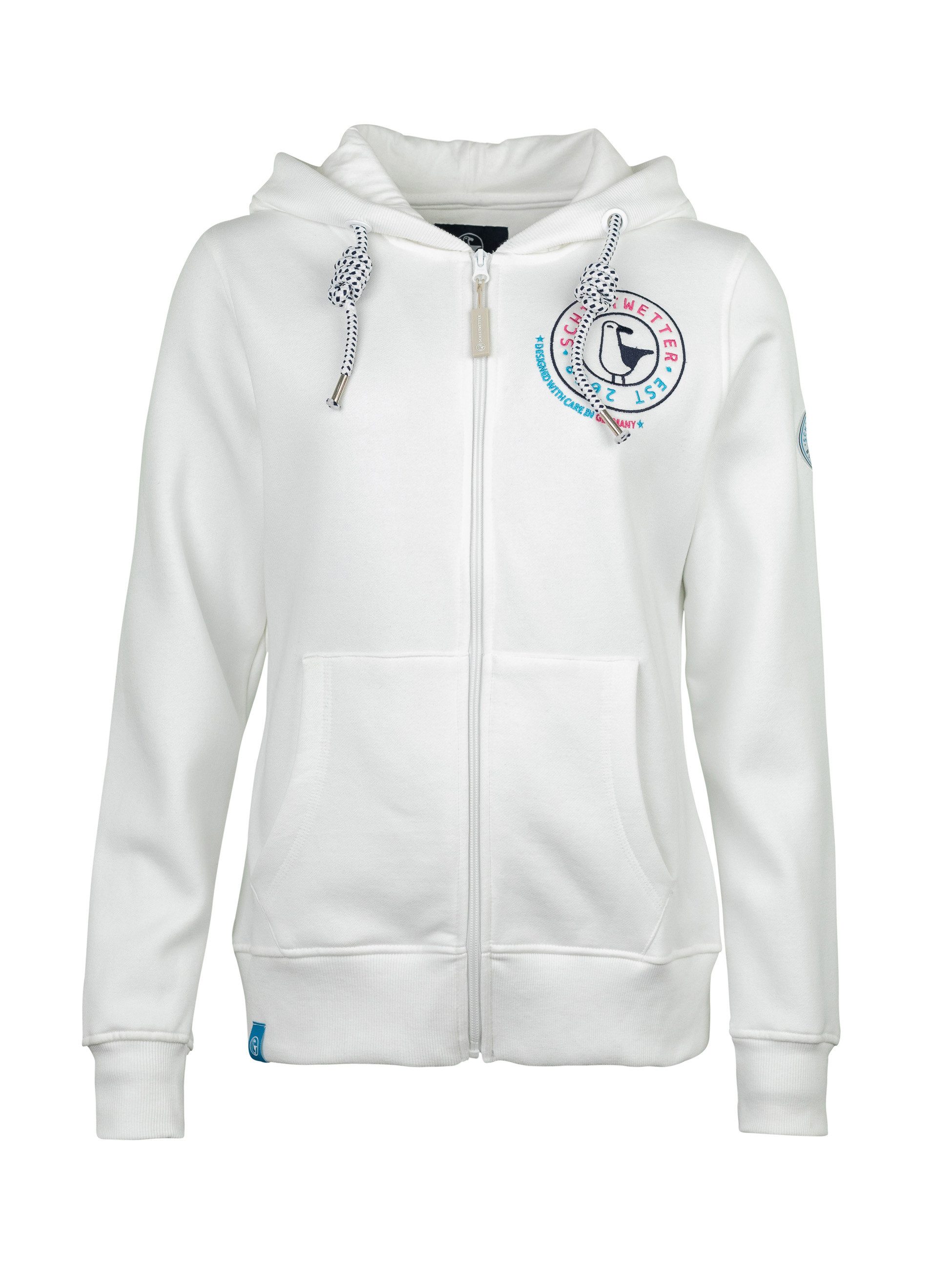 Schietwetter Kapuzenpullover Damen "Milli Möwe" günstig online kaufen