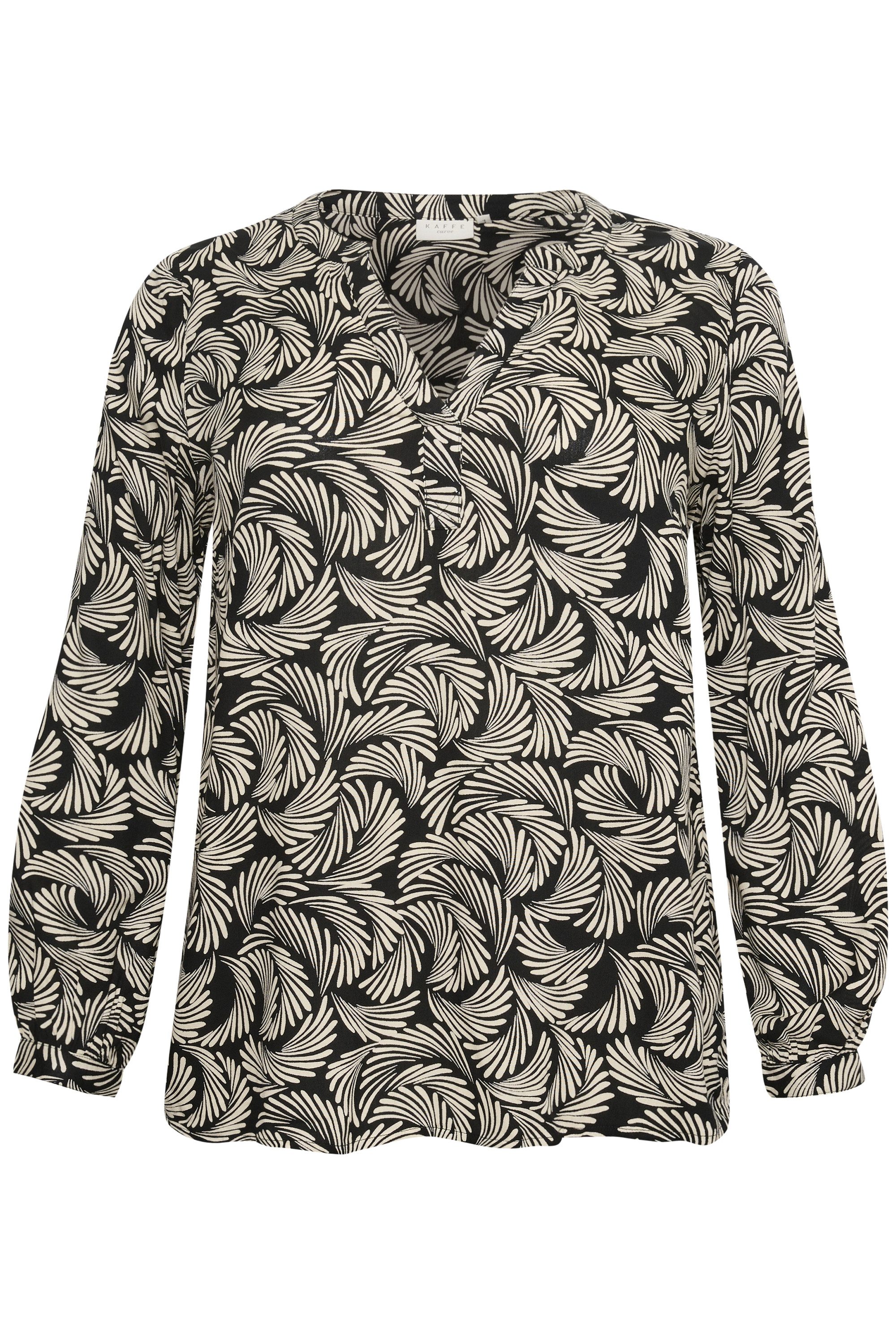 Langarmbluse Langarm-Bluse KCmirta