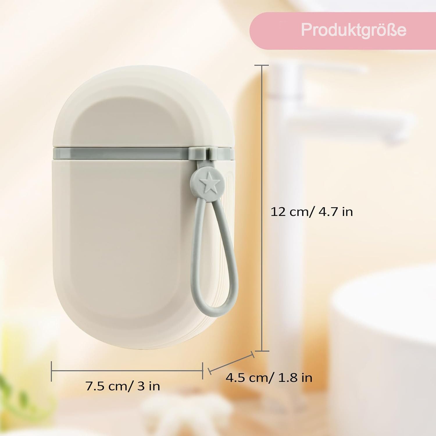 Auledio Seifenschale Reise Wasserdicht Seifenbox mit günstig online kaufen