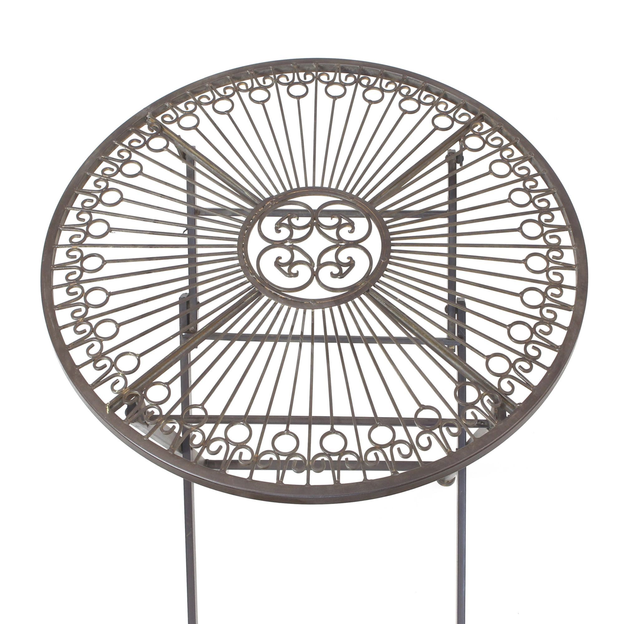 Frank Flechtwaren Gartentisch, Klapptisch Provence