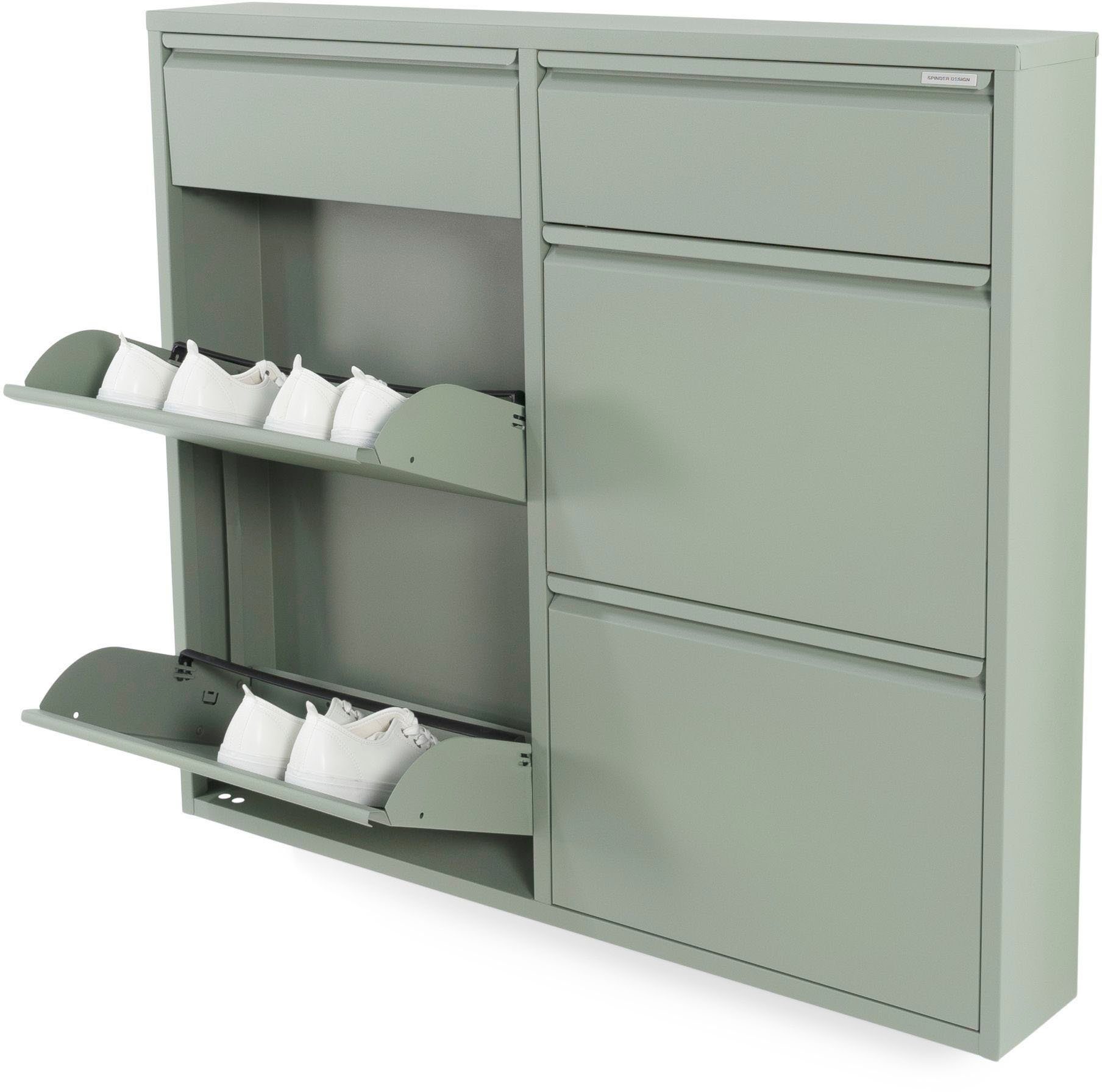 Spinder Design Schuhschrank Metall, Breite 40 cm