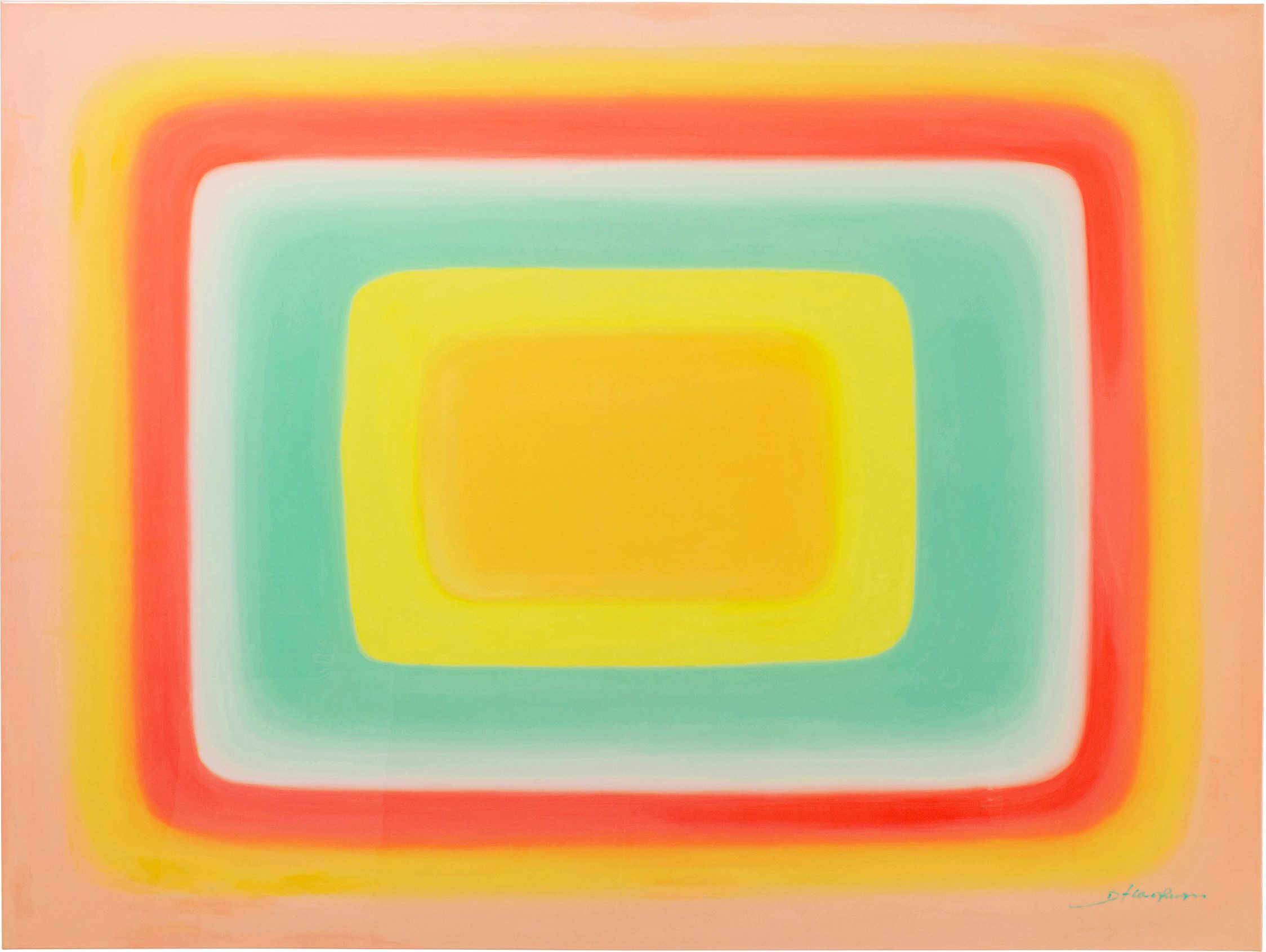 Kare Design Leinwandbild Leinwandbild Tendency Blush