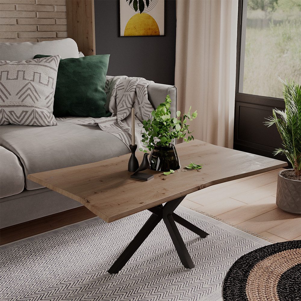 Vicco Couchtisch Yan, Artisan, 100 x 60 cm (1-St)