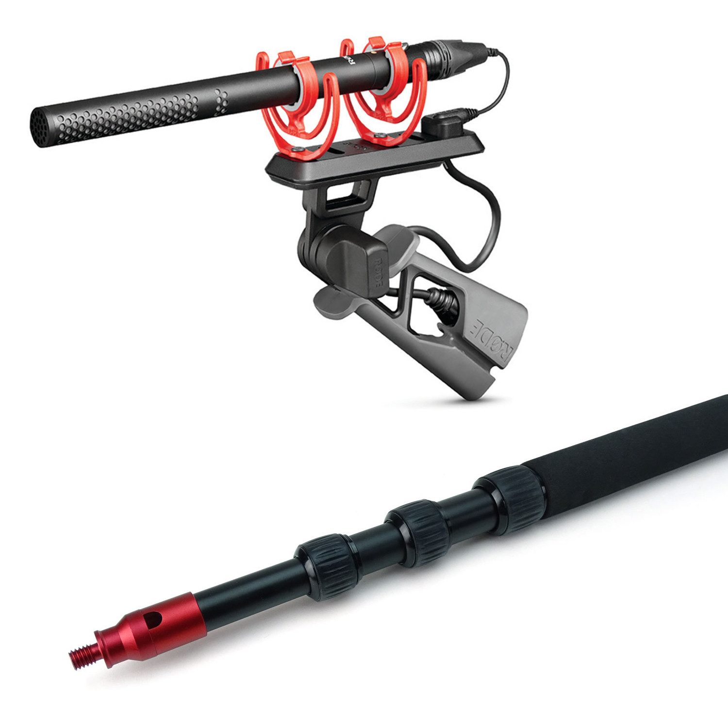 Mikrofon Rode Richtmikrofon NTG-5 KIT mit Boompole