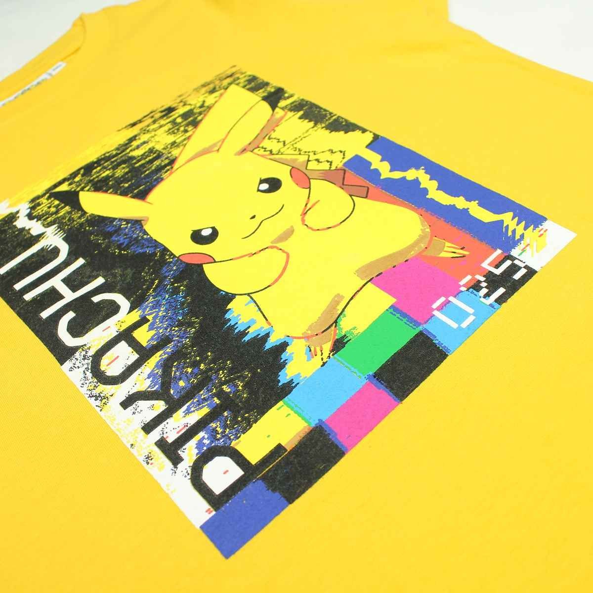 Kurzarmshirt T-Shirt POKÉMON 140-176 Jungen cm Größe Pikachu in