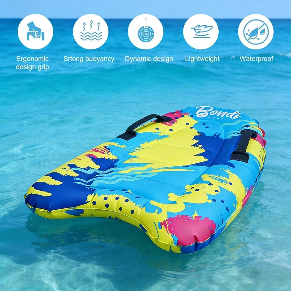FELIXLEO Inflatable SUP-Board Aufblasbares Bodyboard Kinder & Erwachsene Pool Schwimmhilfe ., (1 tlg) – Bild 3 von 5