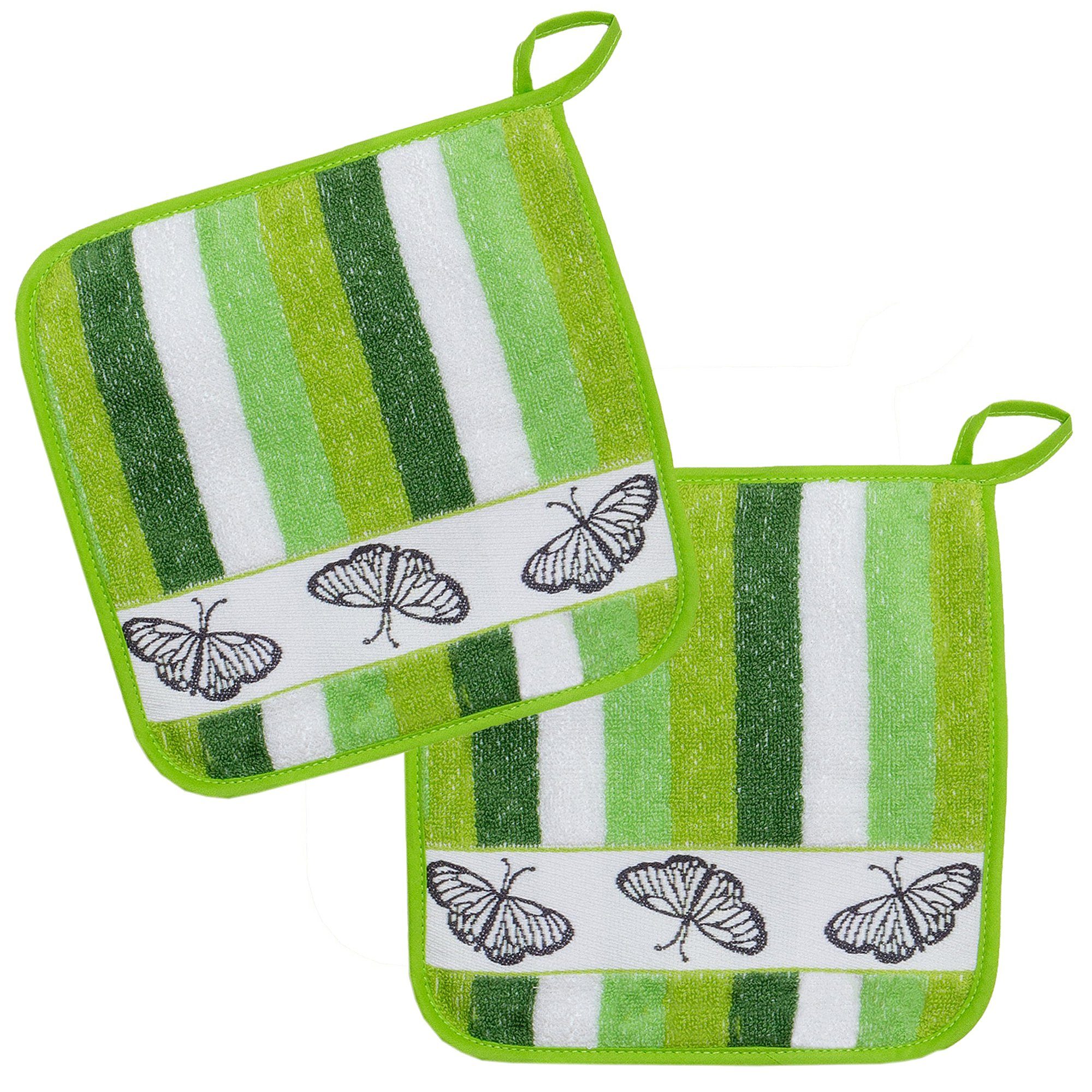 Kracht Topflappen Schmetterlinge, (Set, 2-tlg., 2-teilig), günstig online kaufen