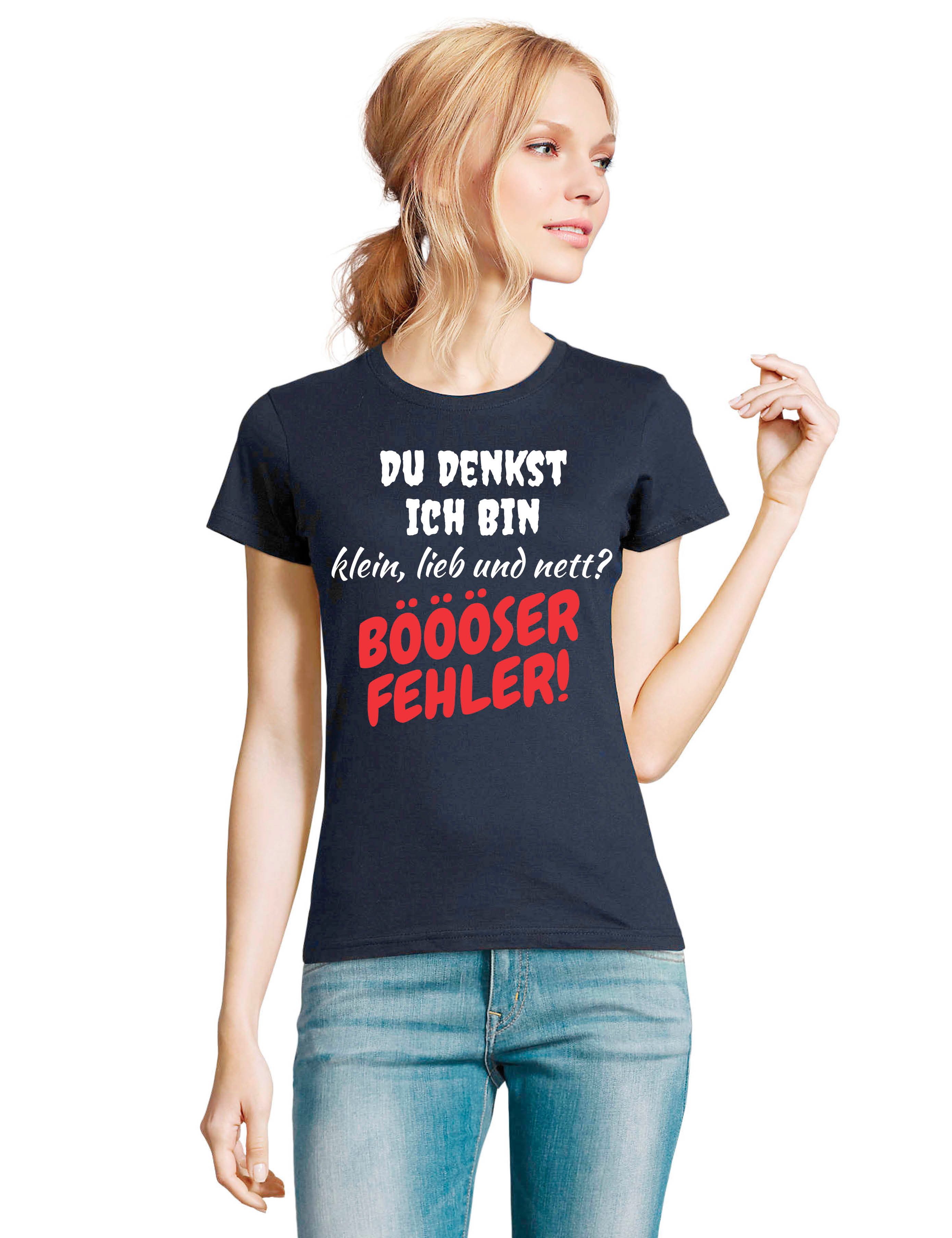 Youth Designz Print-Shirt "Böser Fehler" Damen T-Shirt mit lustigem Spruch günstig online kaufen