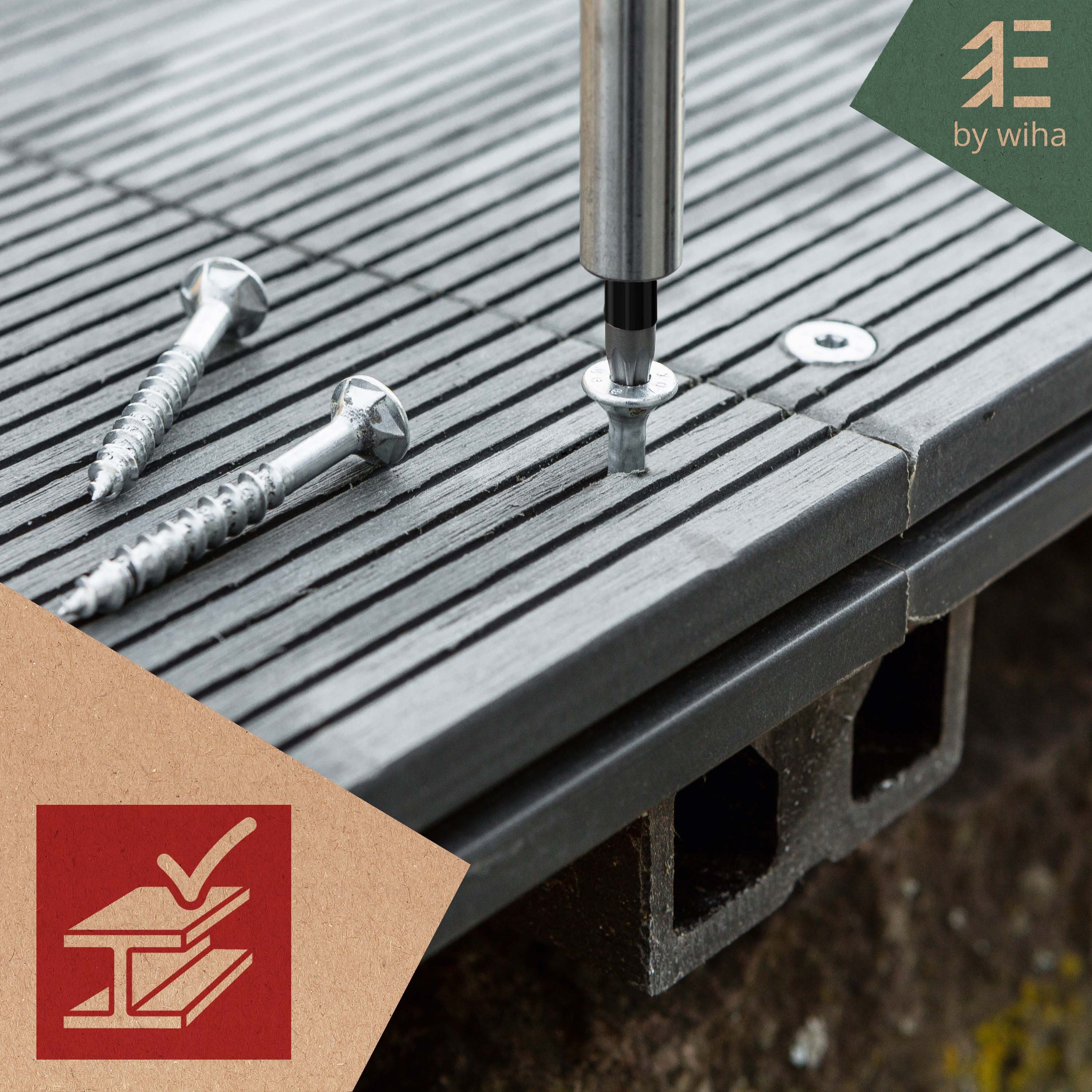 Wiha Bit-Set Essential (45628) - 31 tlg., PH, PZ, Sechskant, Torx, mit Bithalter, für Akkuschrauber