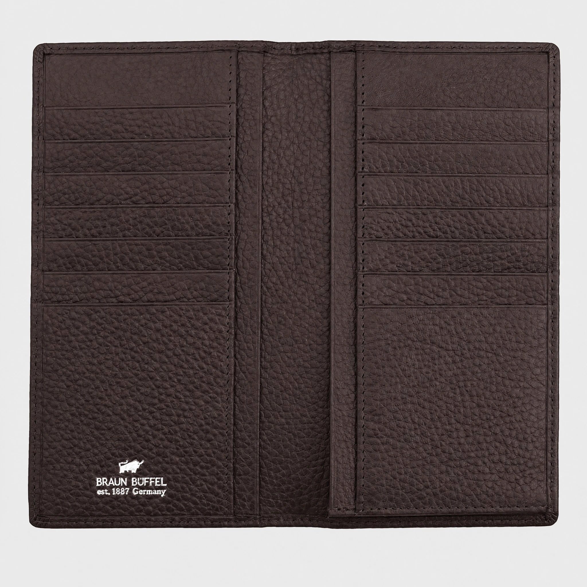 Braun Büffel Brieftasche THEO RFID Brieftasche 14 Kartenfächer braun