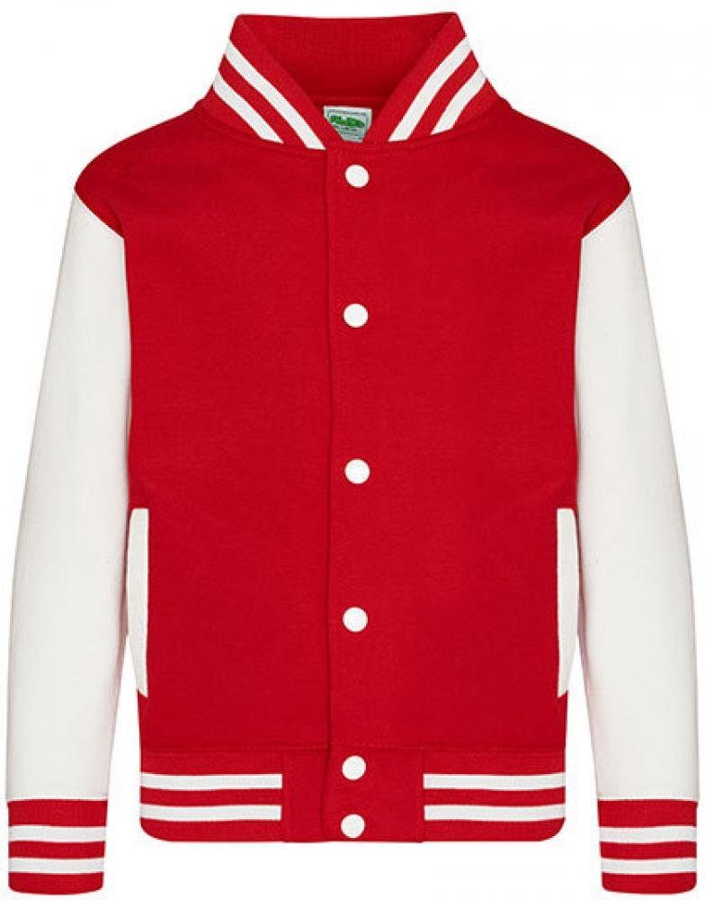 Just Hoods Outdoorjacke Kinder College Jacke Kids Varsity Jacket