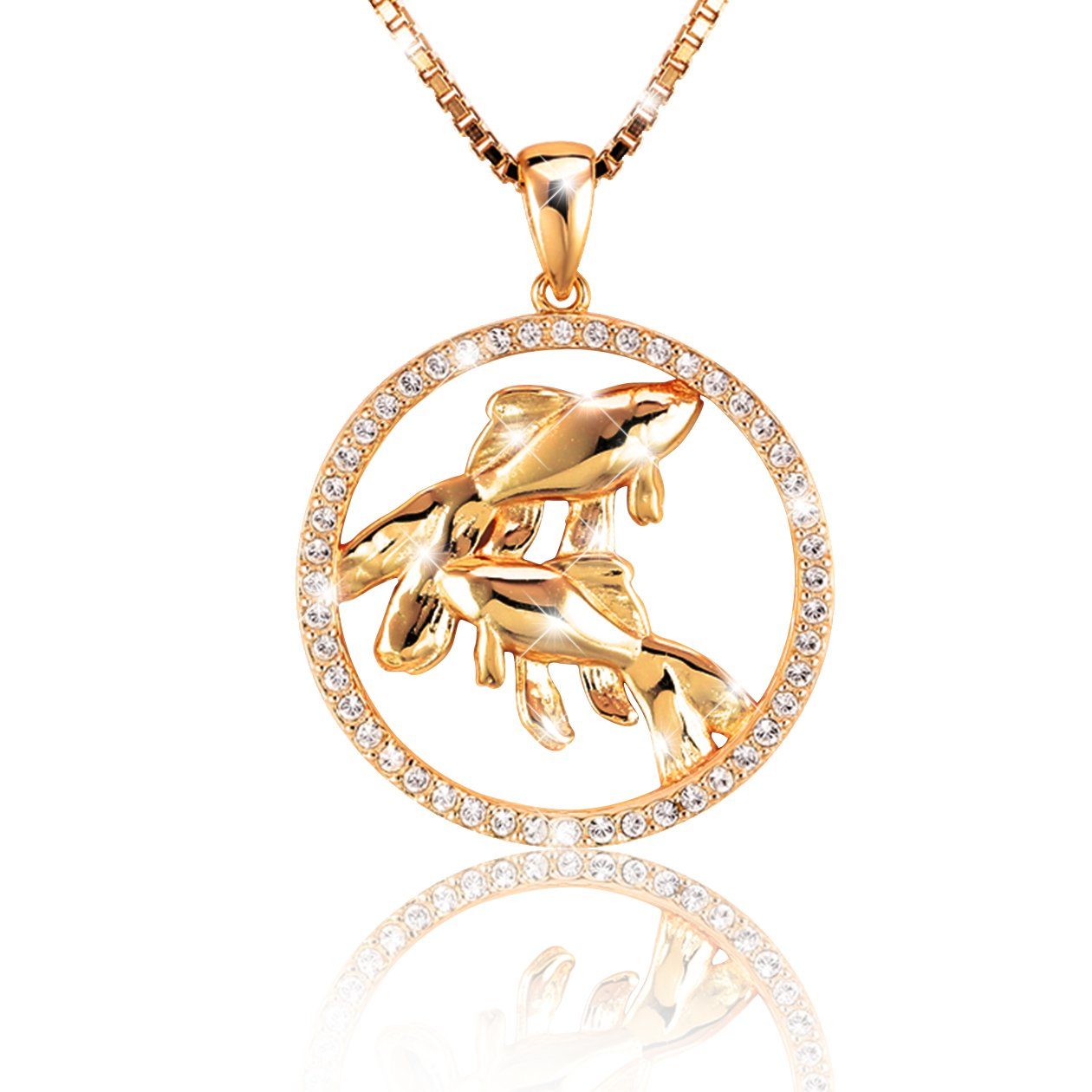 Kette mit Anhänger Shine Fische