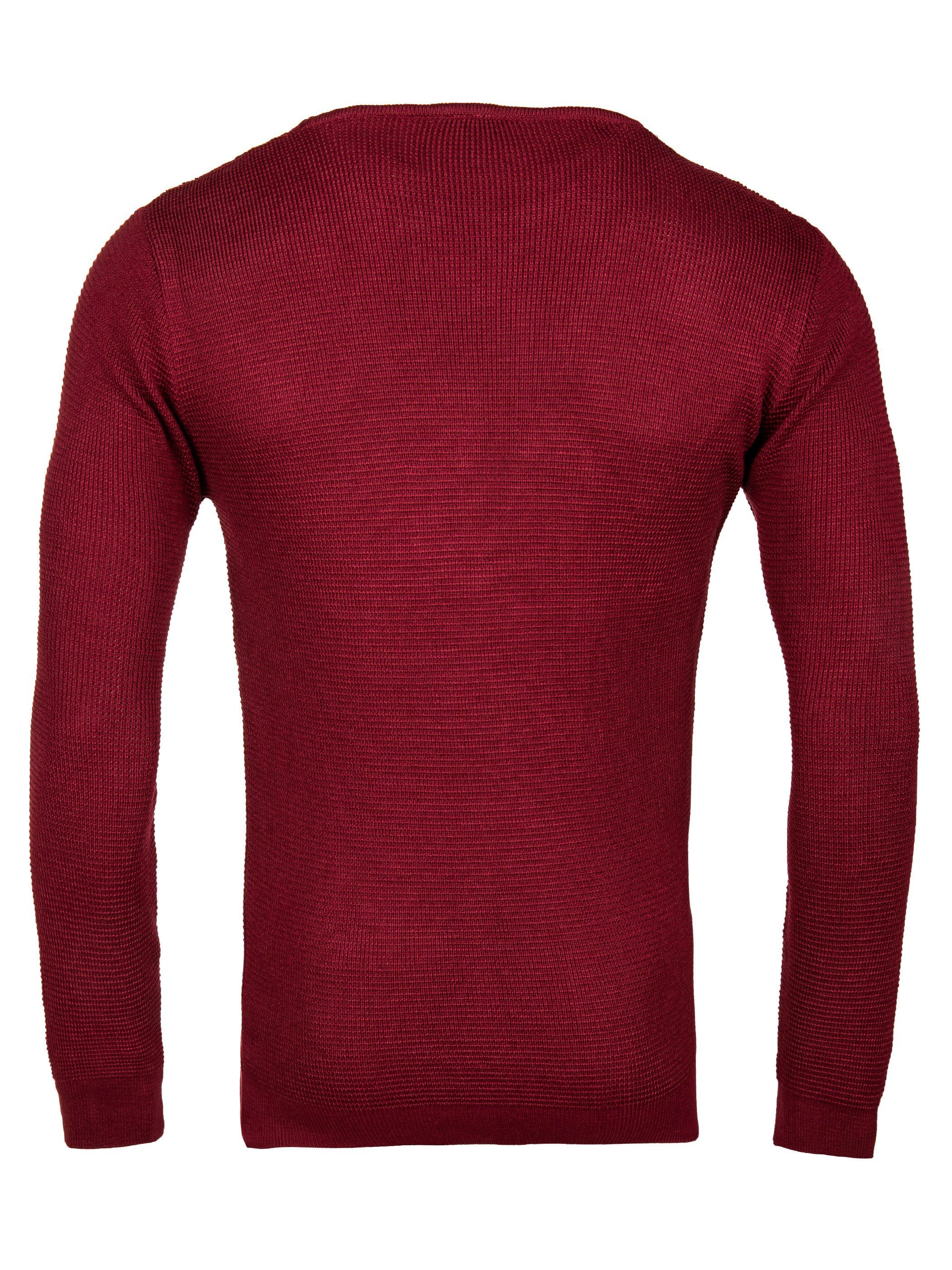 WOTEGA Strickpullover Structured Crew Neck Noah günstig online kaufen