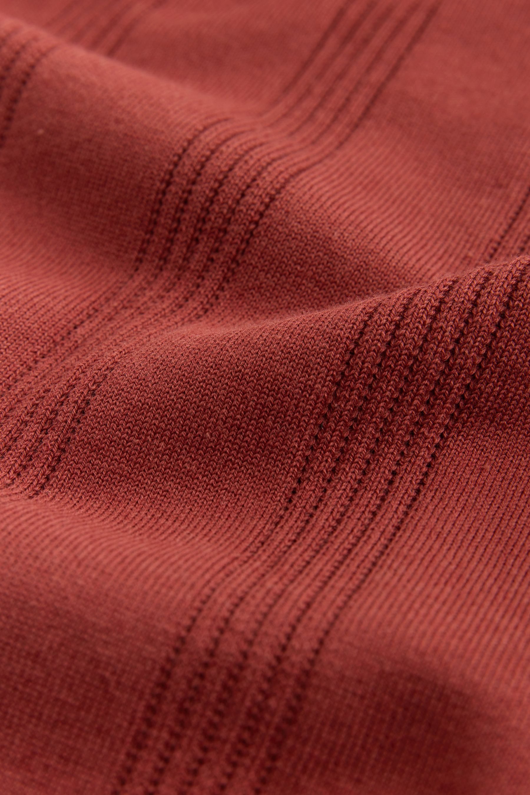 Next Poloshirt Regular Fit Poloshirt aus Strick, Pointelle (1-tlg)