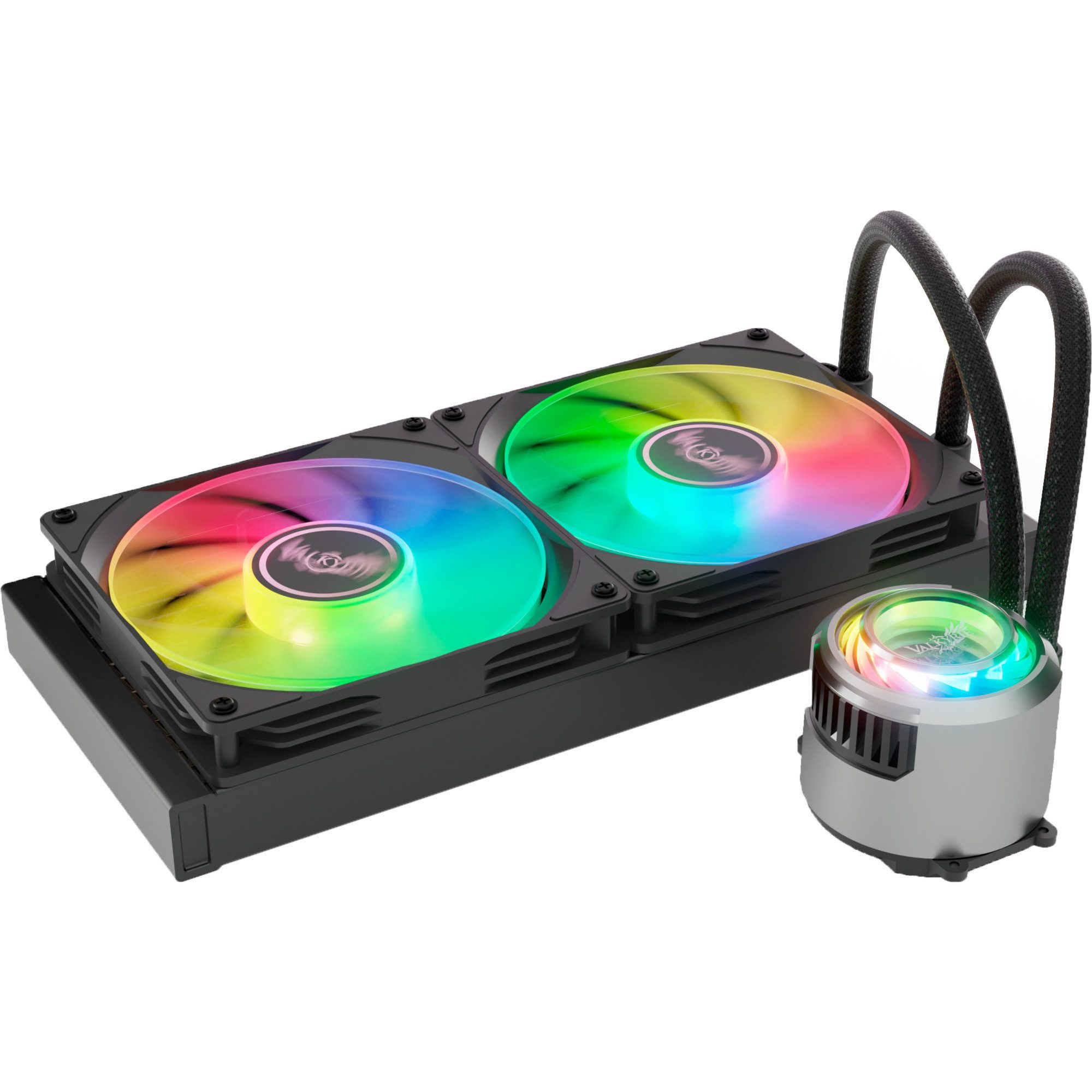 CPU Kühler Valkyrie Jarn 280 ARGB, Wasserkühlung