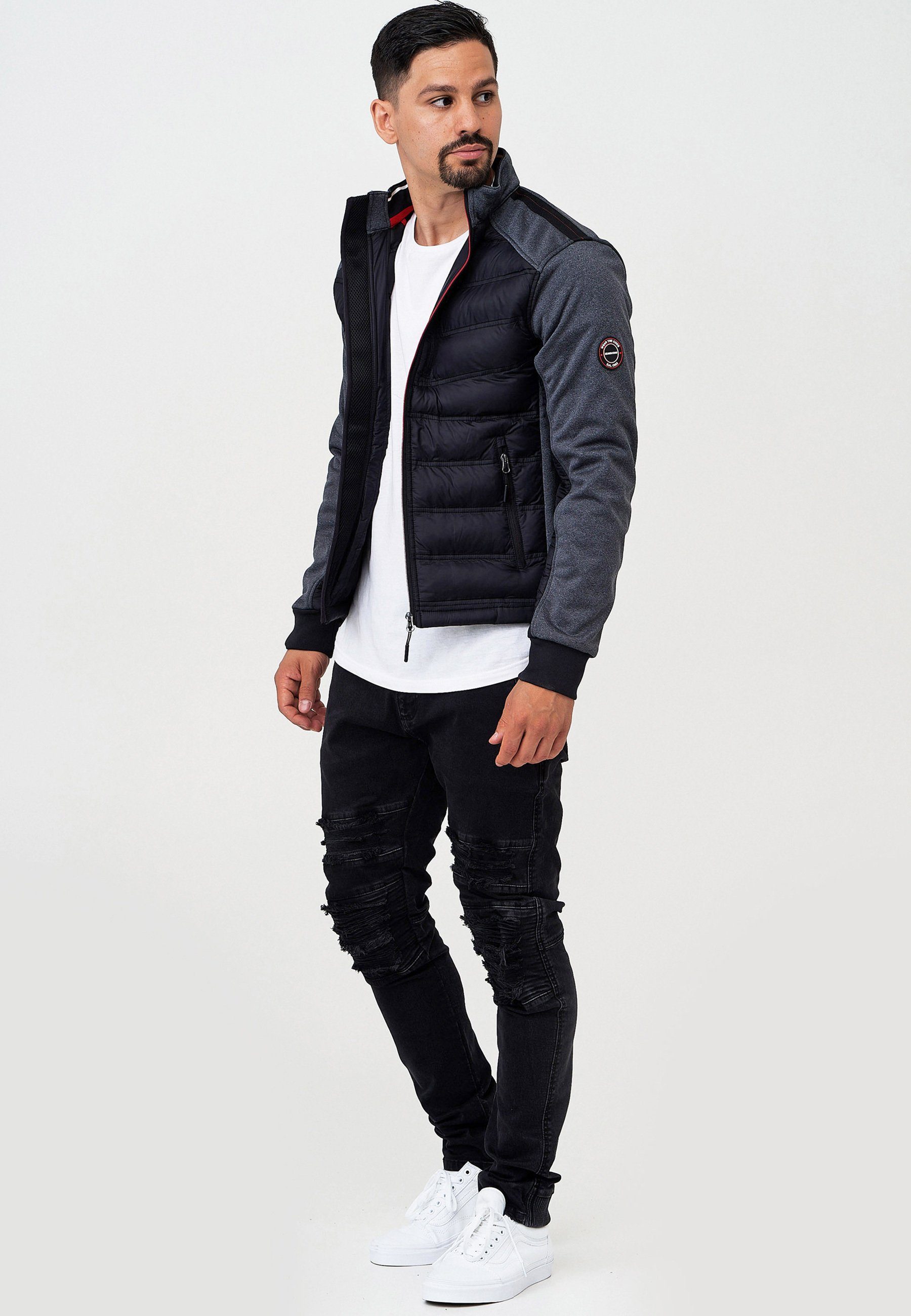 Steppjacke Black Alterio Indicode