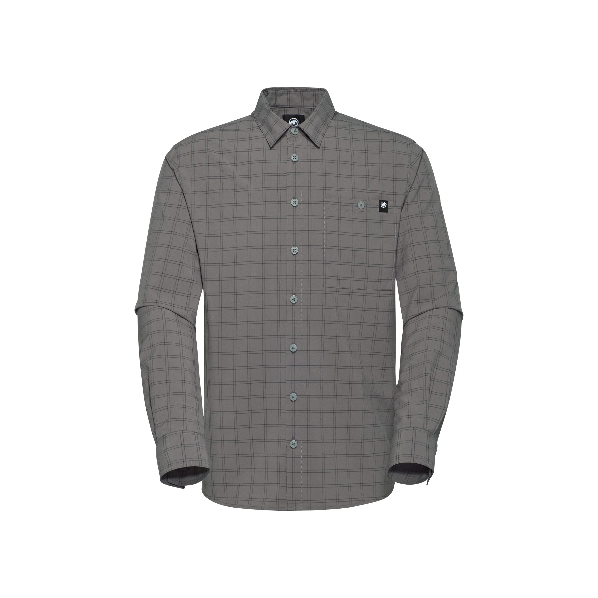 Mammut Funktionshemd Lenni Longsleeve Shirt Men steel-black