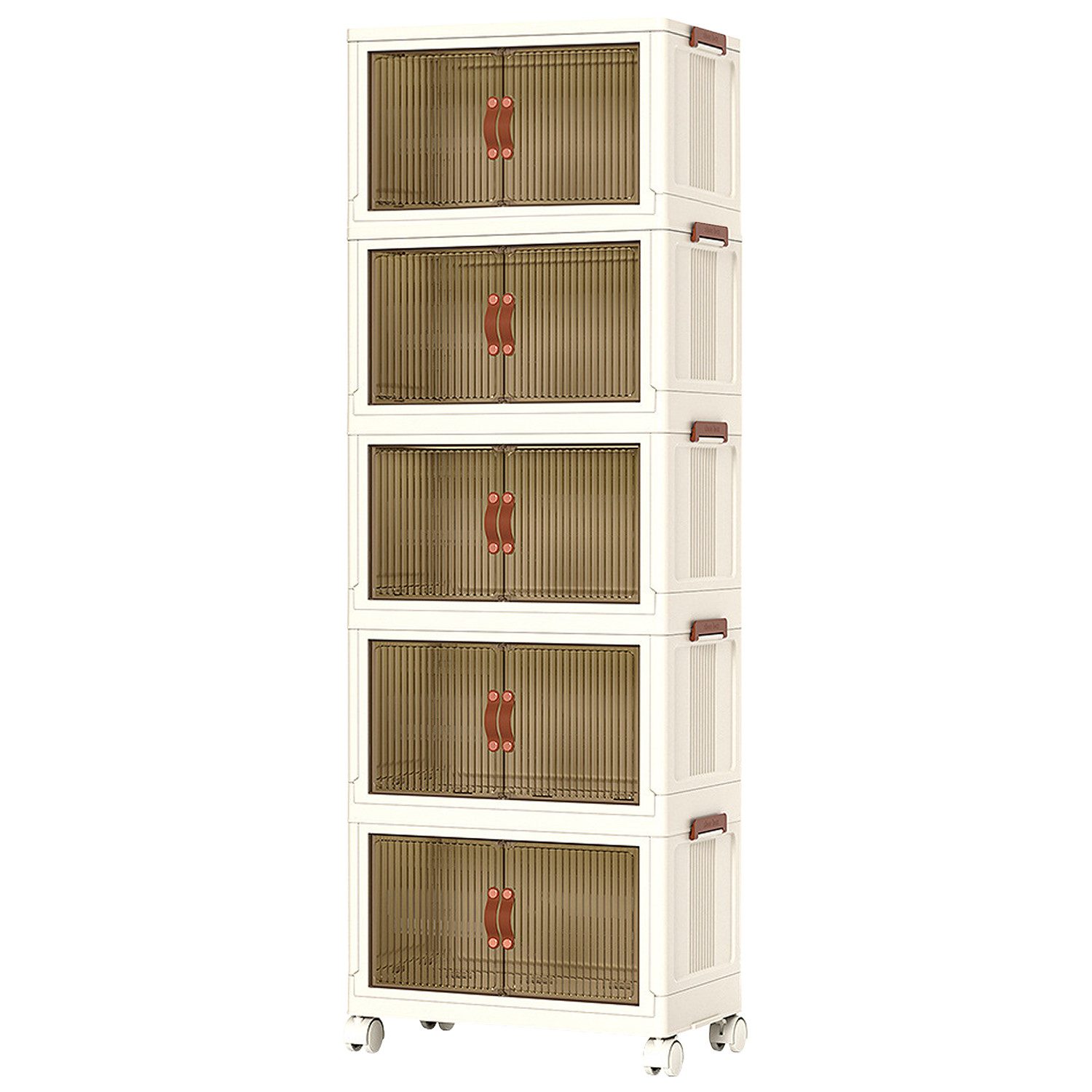 OSTWOLKE Aufbewahrungsbox Große Stapelbox Faltbare Organisation günstig online kaufen