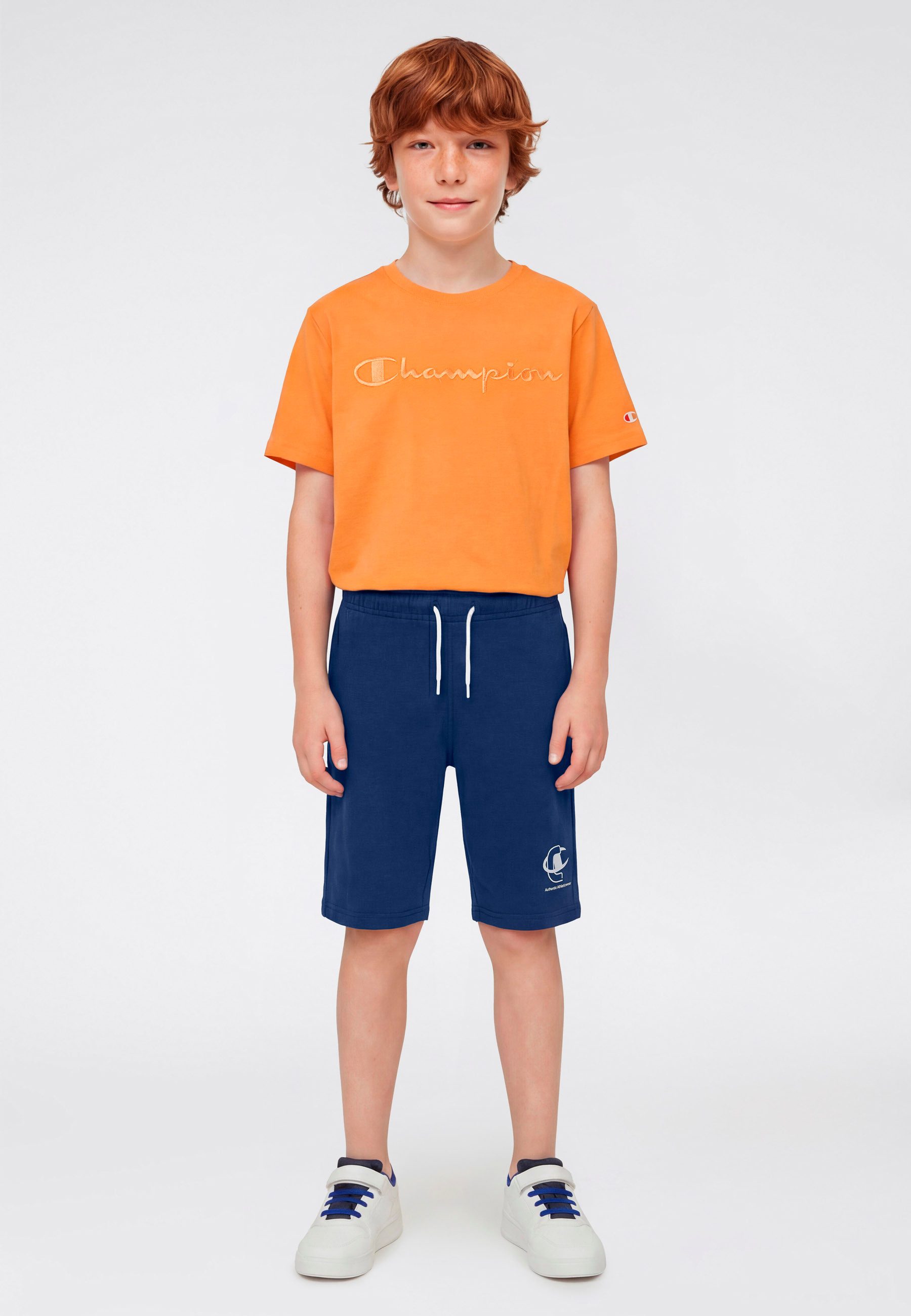 Champion Cargoshorts Graphic Bermuda aus Baumwolle, für Children, sportlicher Stil