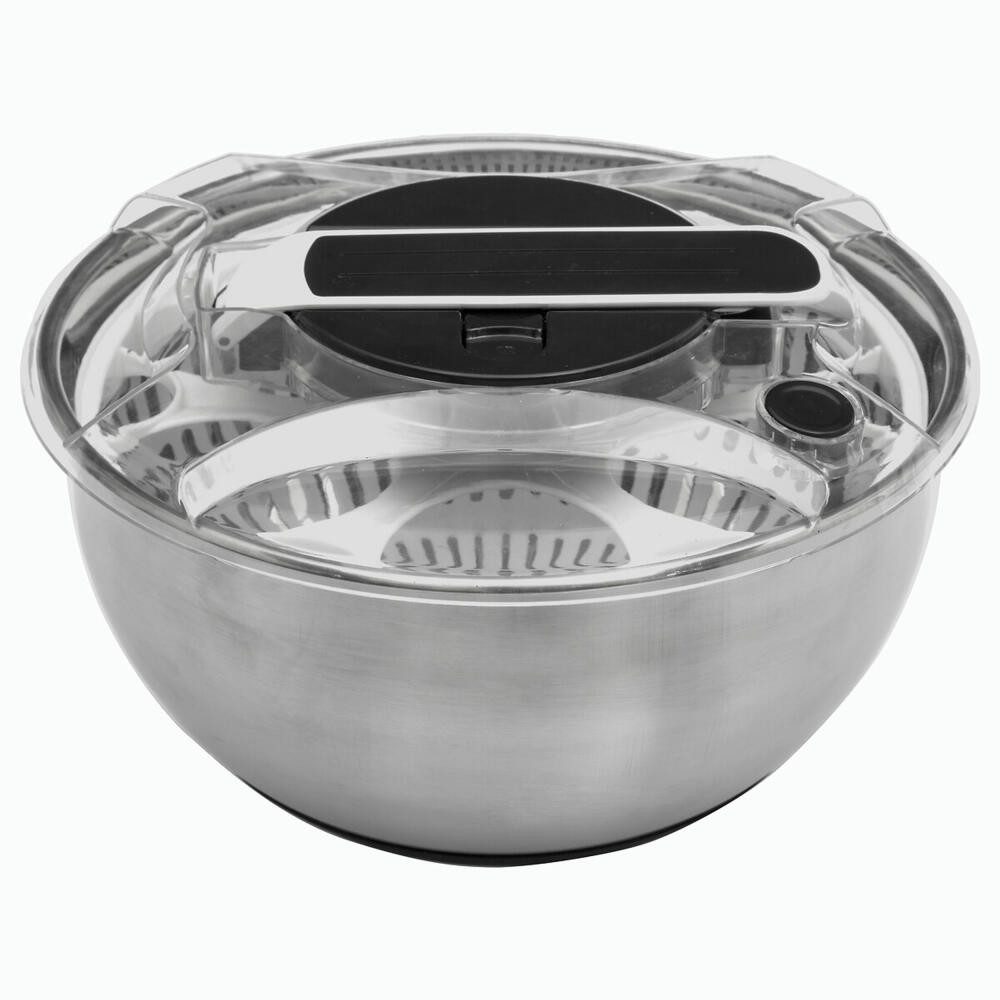 5five Simply Smart Salatschleuder mit Hebel, 3.5 Liter