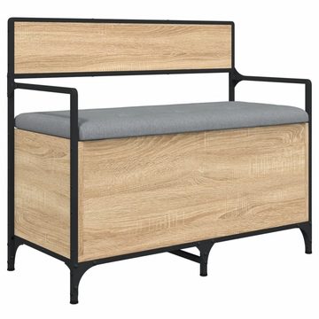 vidaXL Sitzbank Sitzbank mit Stauraum Sonoma-Eiche 85,5x42x73,5cm Holzwerkstoff