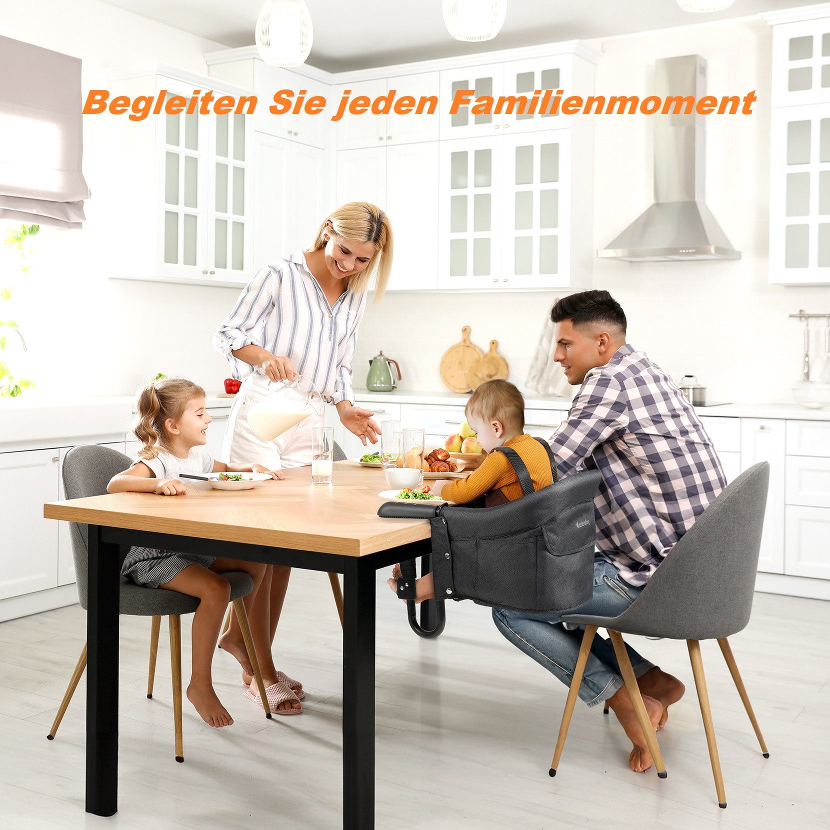 Ezebaby Esszimmerstuhl Table Seat Klappbare Sitzerhöhung, günstig online kaufen