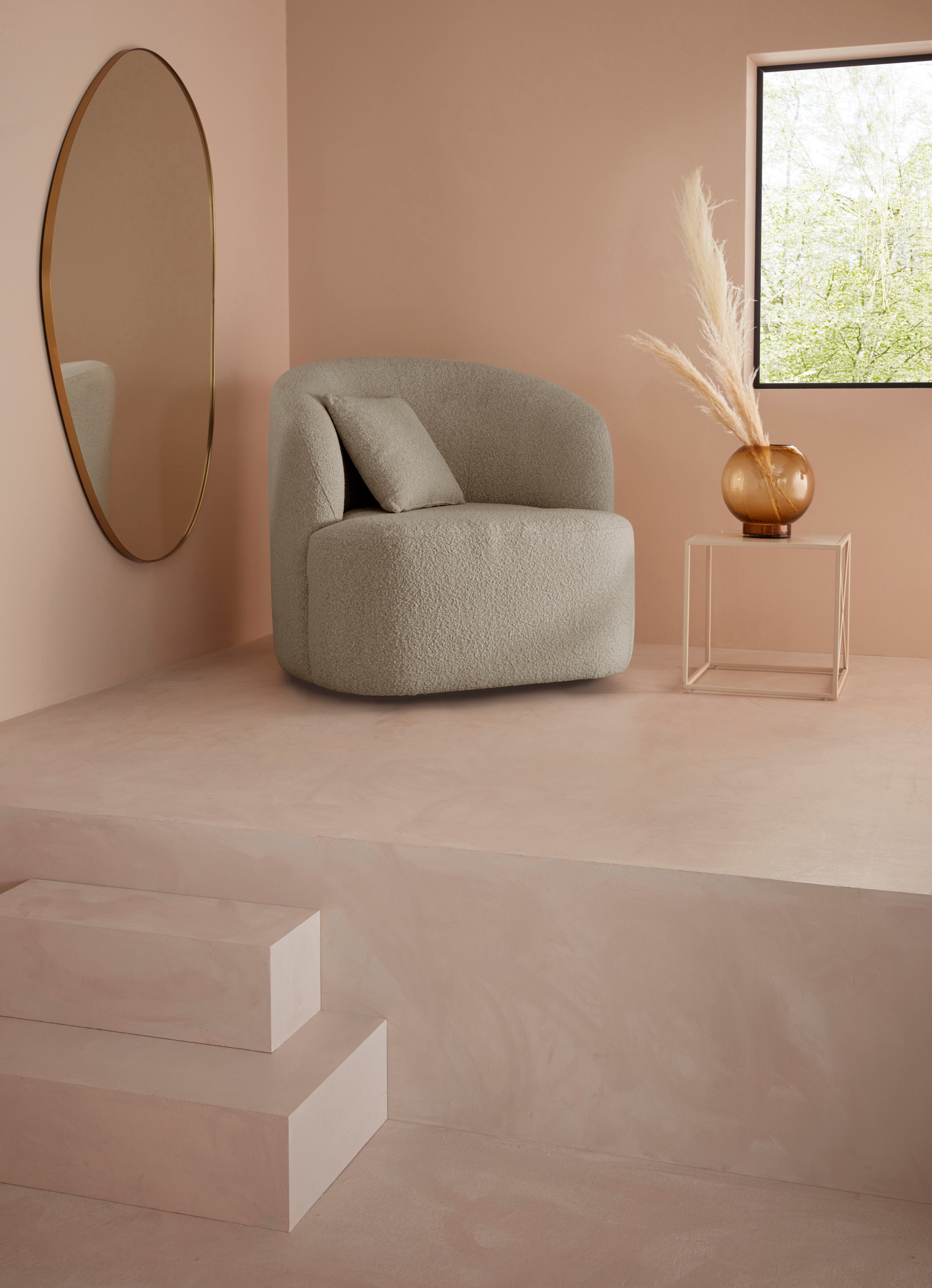 LeGer Home by Lena Gercke Drehsessel "Dilara Sessel" gerundete Rückenlehne günstig online kaufen