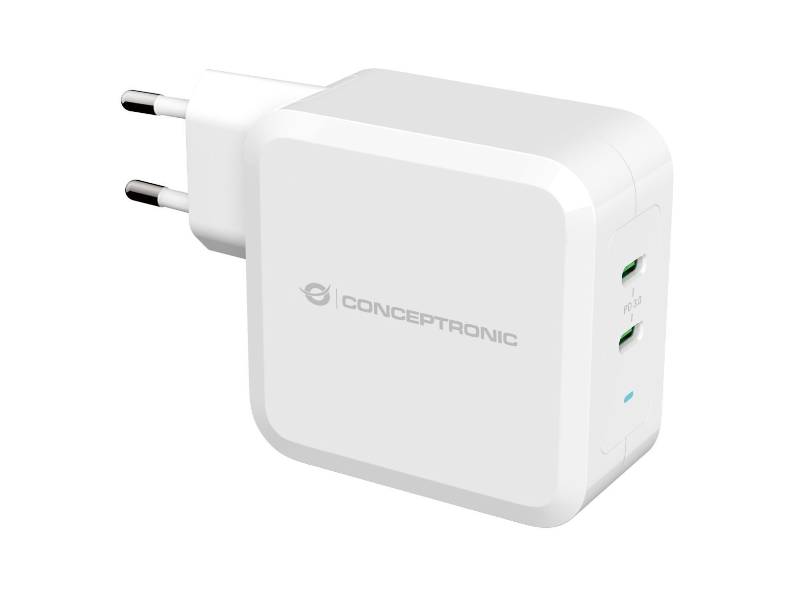 Conceptronic ALTHEA - Netzteil - 100 Watt - PD 3.0 - 2 Ausgabeanschlussstellen (2 x Netzteil
