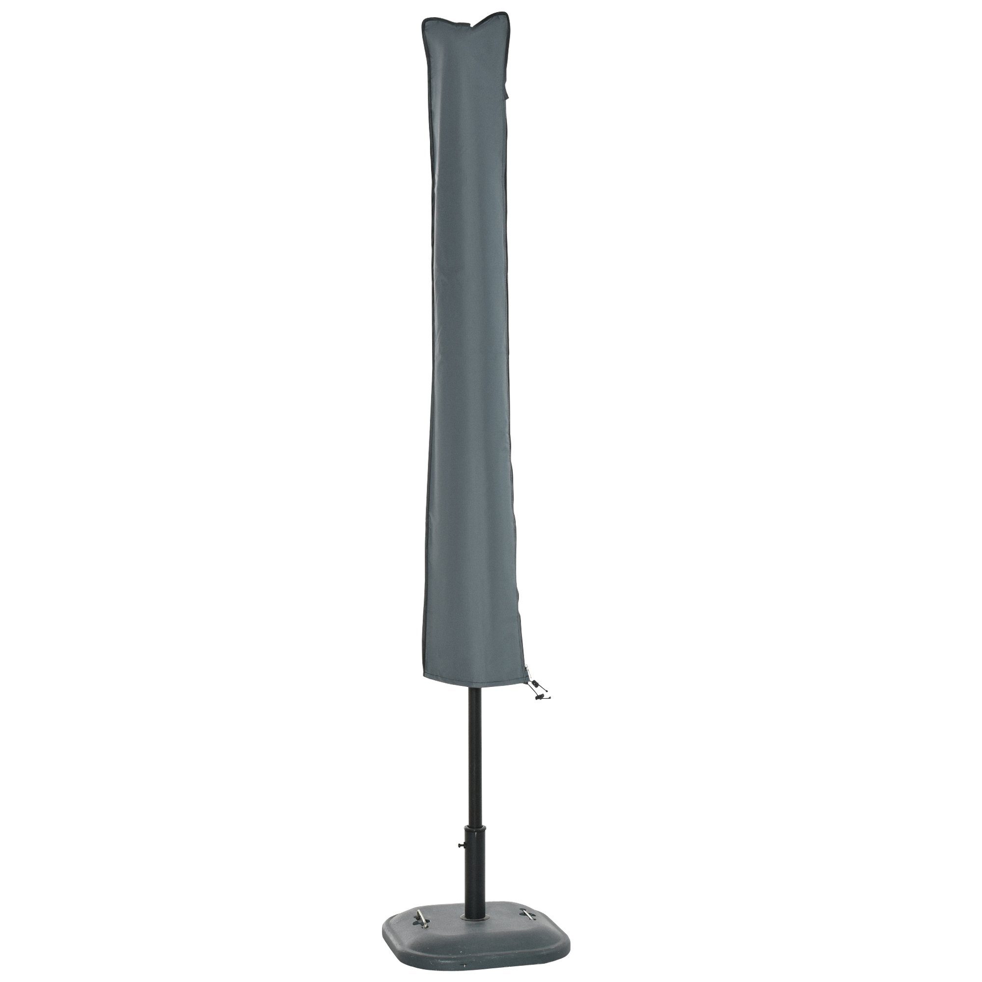 Outsunny Sonnenschirm-Schutzhülle Schirm-bezug mit Reißverschluss (Gartensc günstig online kaufen