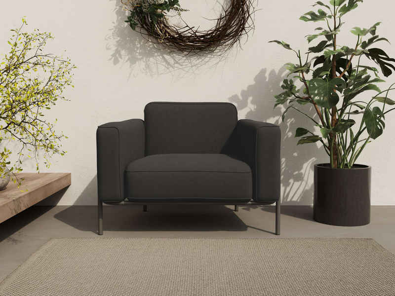 andas Gartensessel Askild, Outdoor-Sessel, wetterfeste Materialien, Breite 100 cm