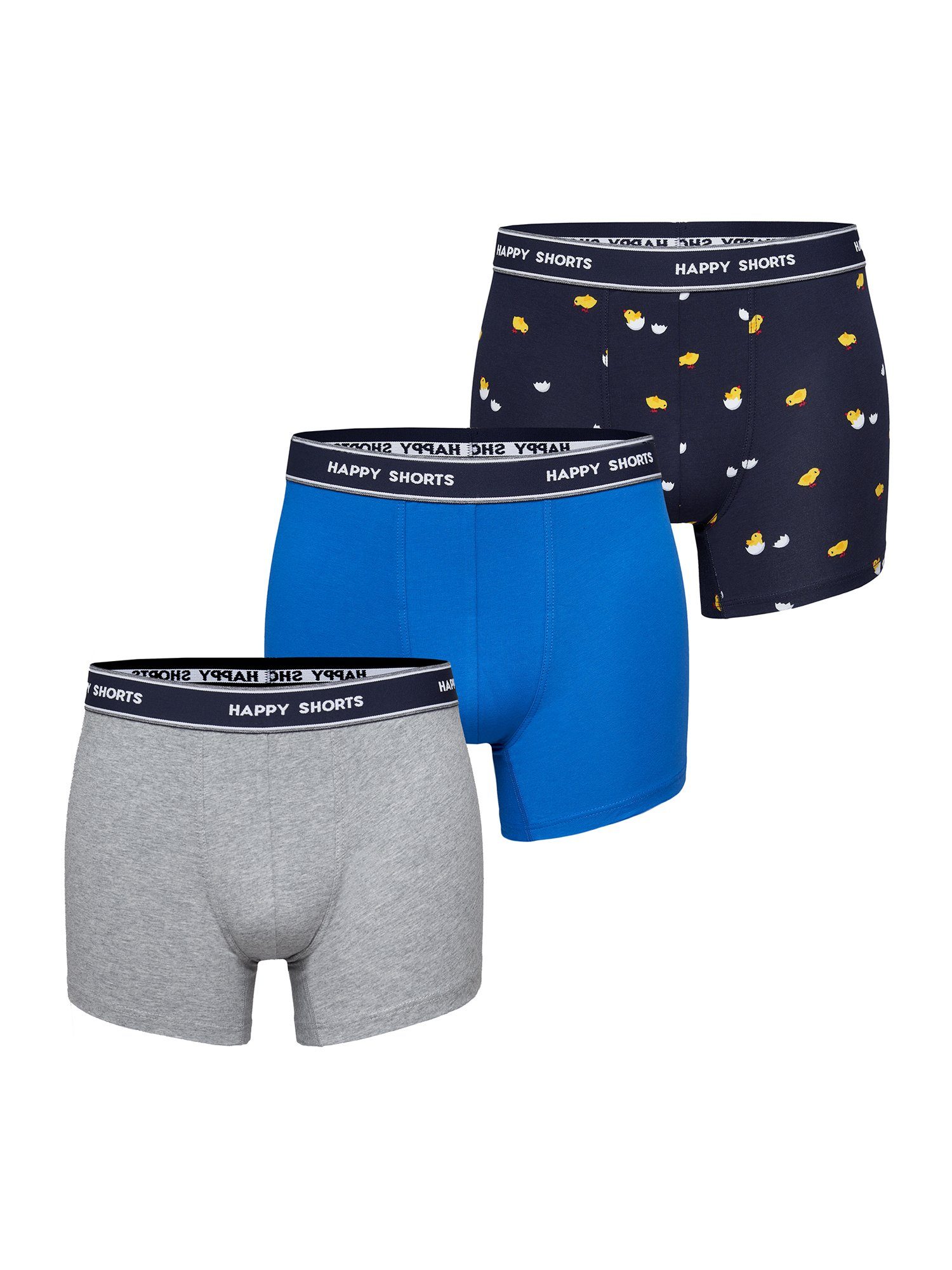 HAPPY SHORTS Retro Pants Motive (3-St) günstig online kaufen
