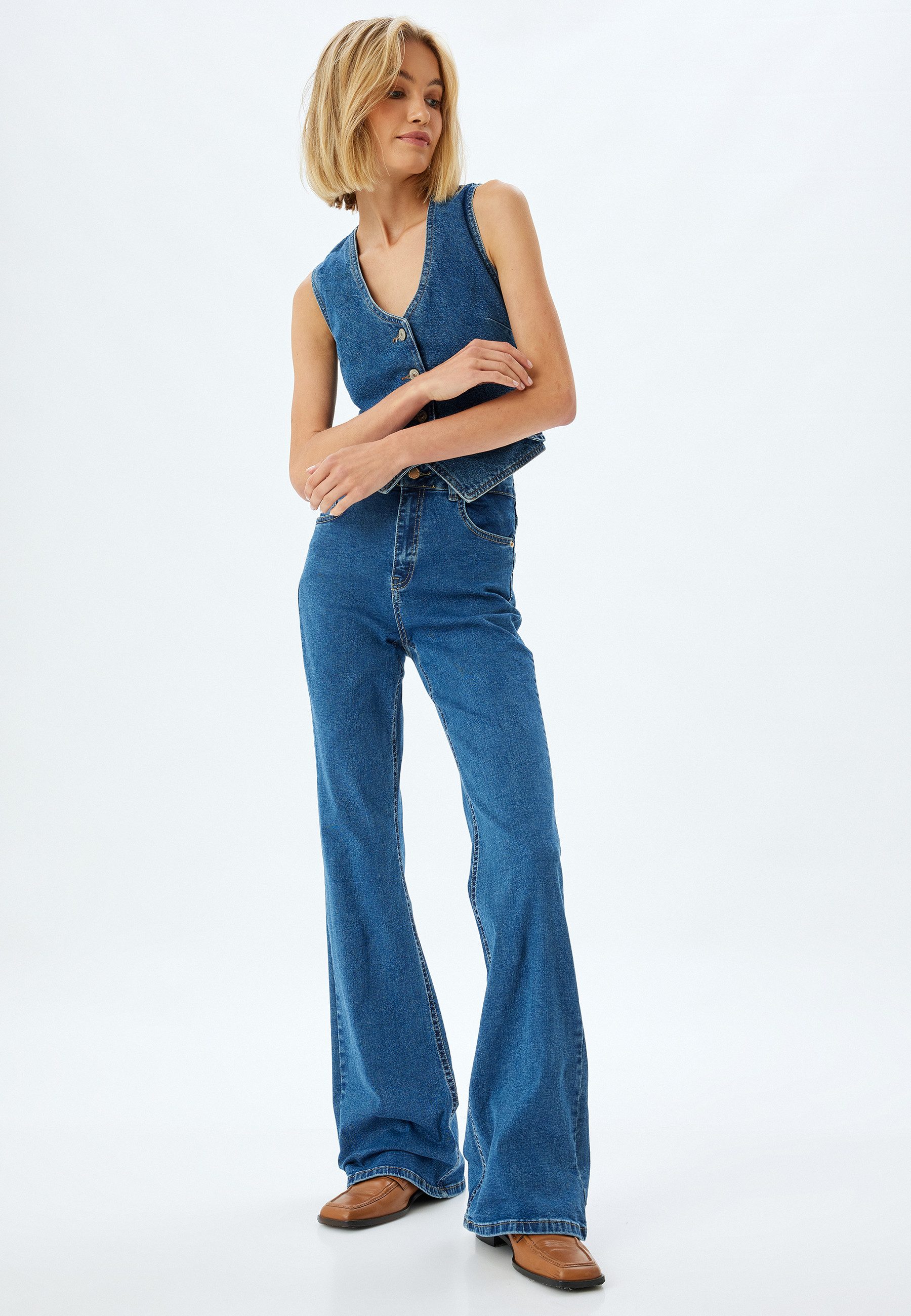 Regular-fit-Jeans Denim Flare Regular-fit-Jeans