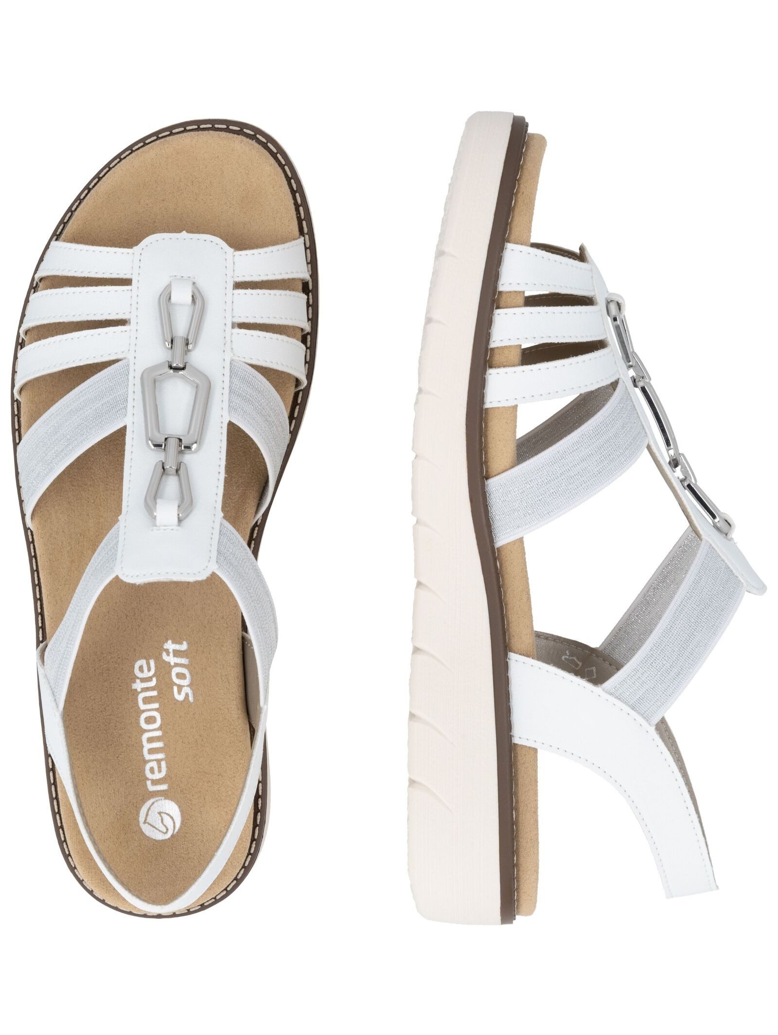 Remonte Remonte Sandalen Lederimitat Riemchensandale